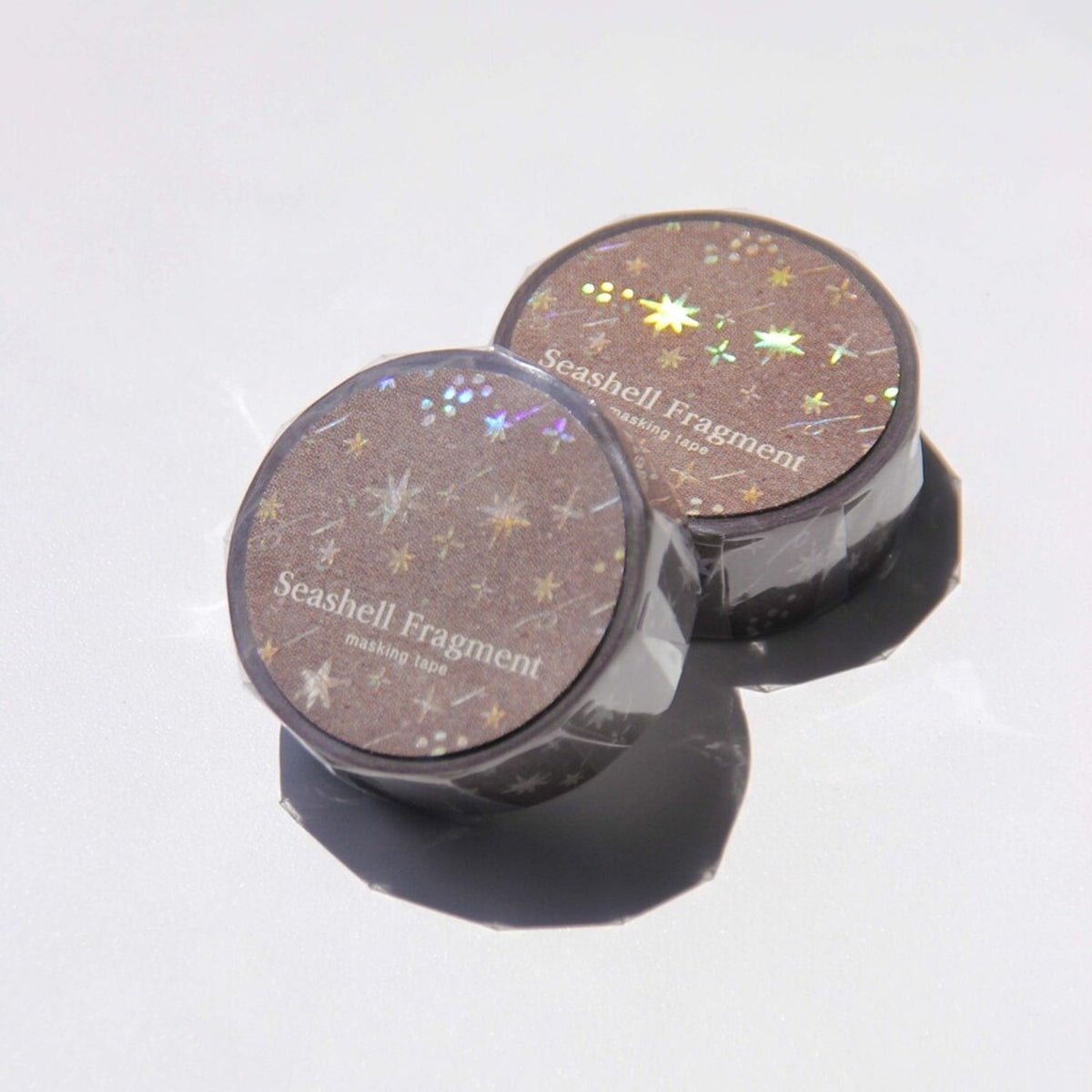 Boki Seashell Fragment Hologram Foil Masking Tape - Falling Star