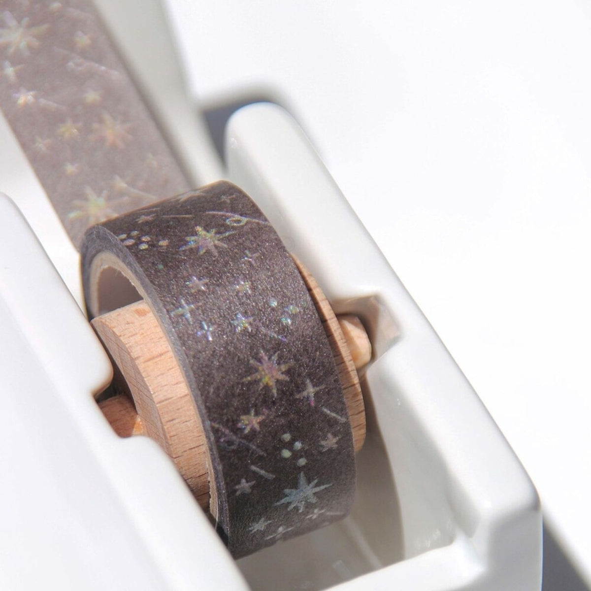 Boki Seashell Fragment Hologram Foil Masking Tape - Falling Star
