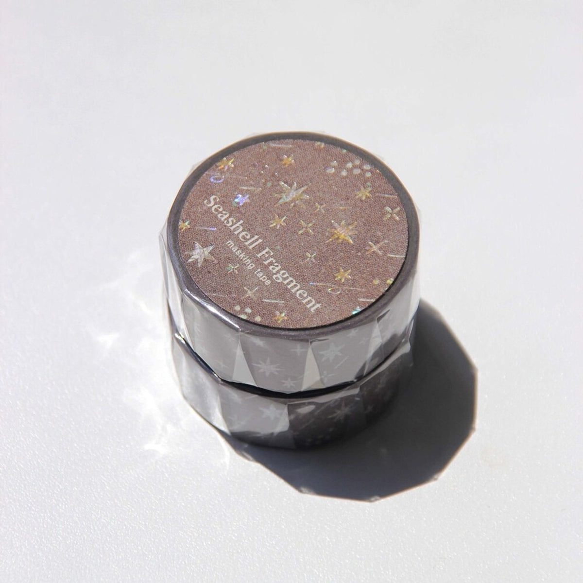 Boki Seashell Fragment Hologram Foil Masking Tape - Falling Star