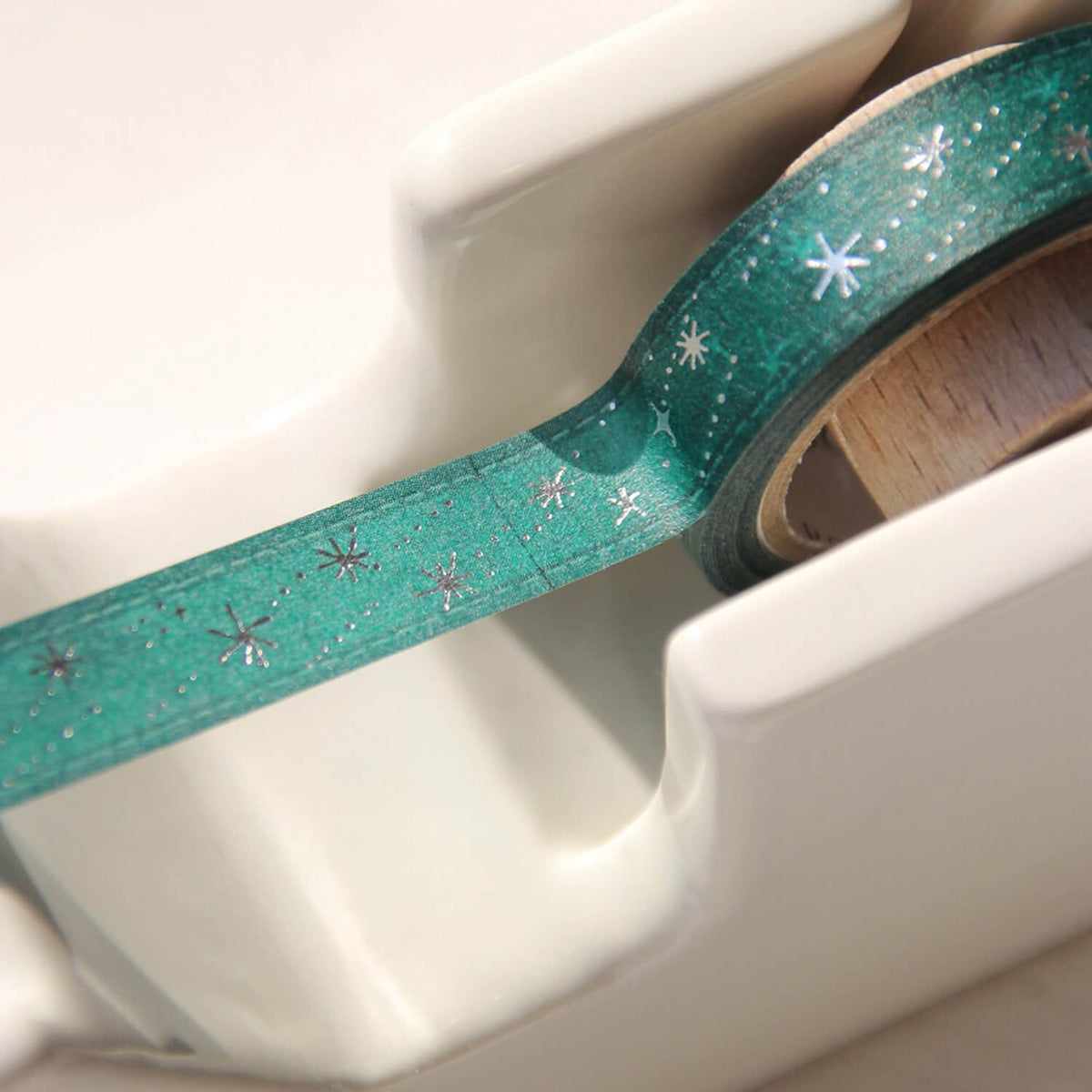 Masking Ribbon Boki Silver Foil Masking Tape - Velvet Ribbon | All Stationery | Nagi ...