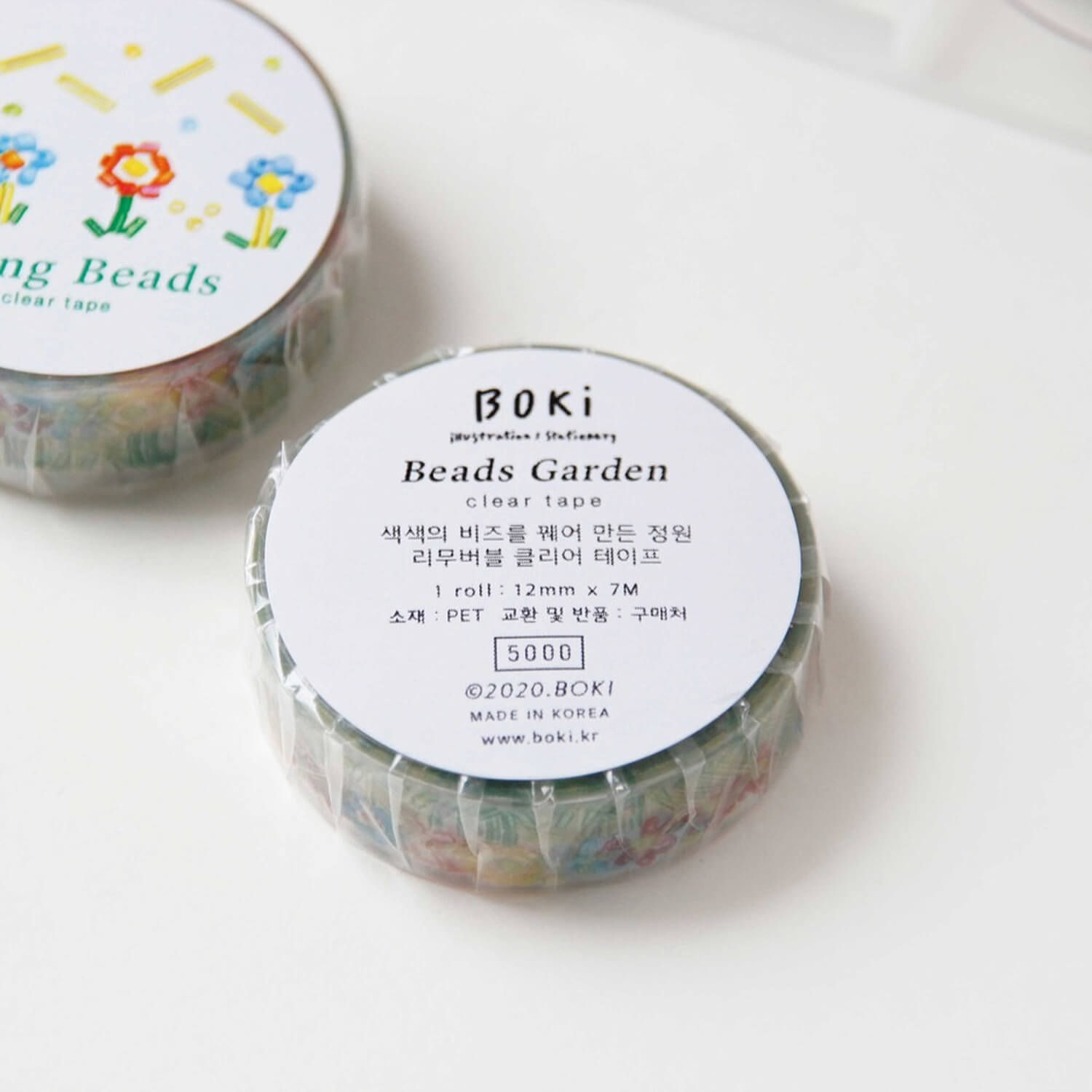 Boki String Beads Clear Tape - Beads Garden