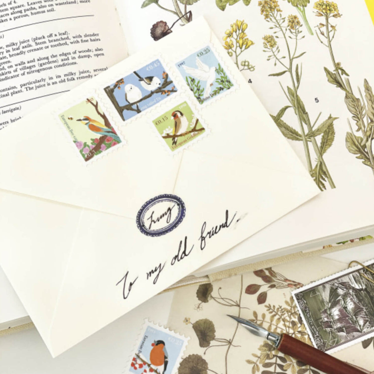 Boniroom Bird Stamp Masking Tape