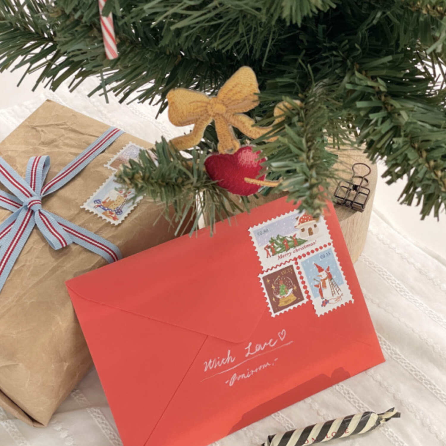 Boniroom Christmas Stamp Masking Tape
