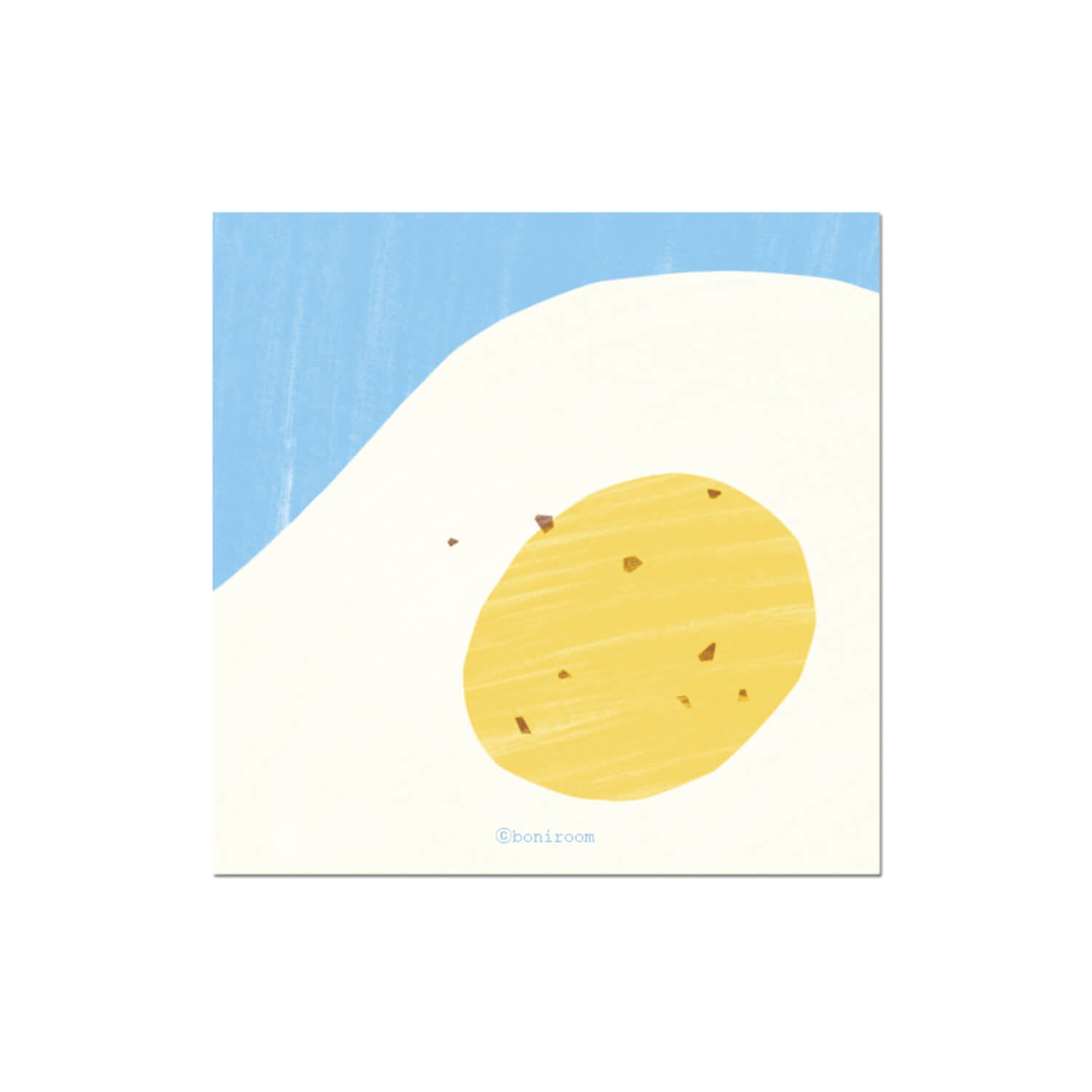 Boniroom Memo Pad – Egg Fry