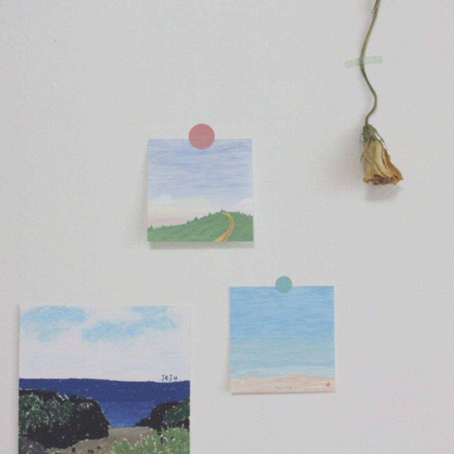 Boniroom Memo Pad – Texture: Hill
