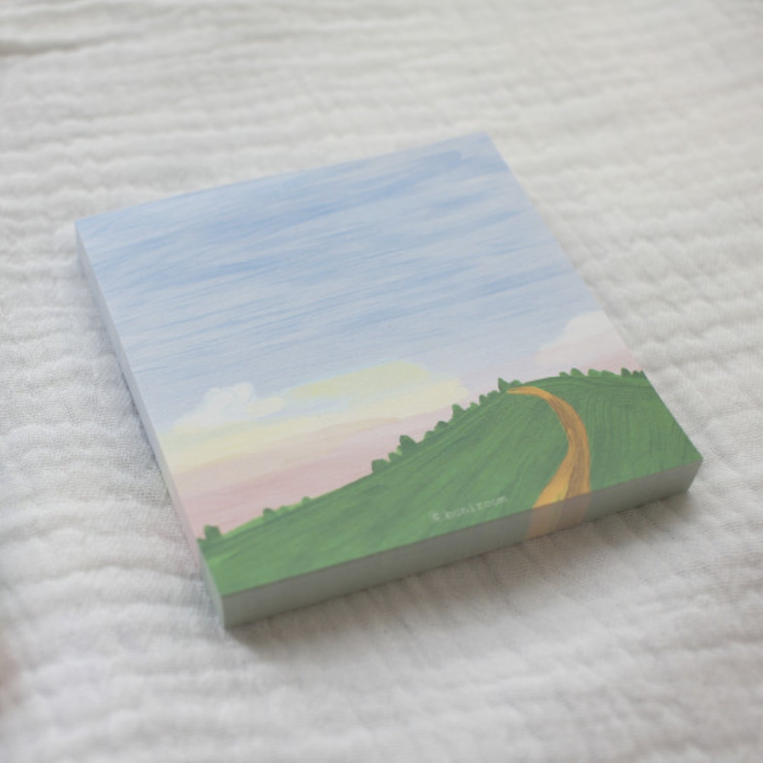 Boniroom Memo Pad – Texture: Hill