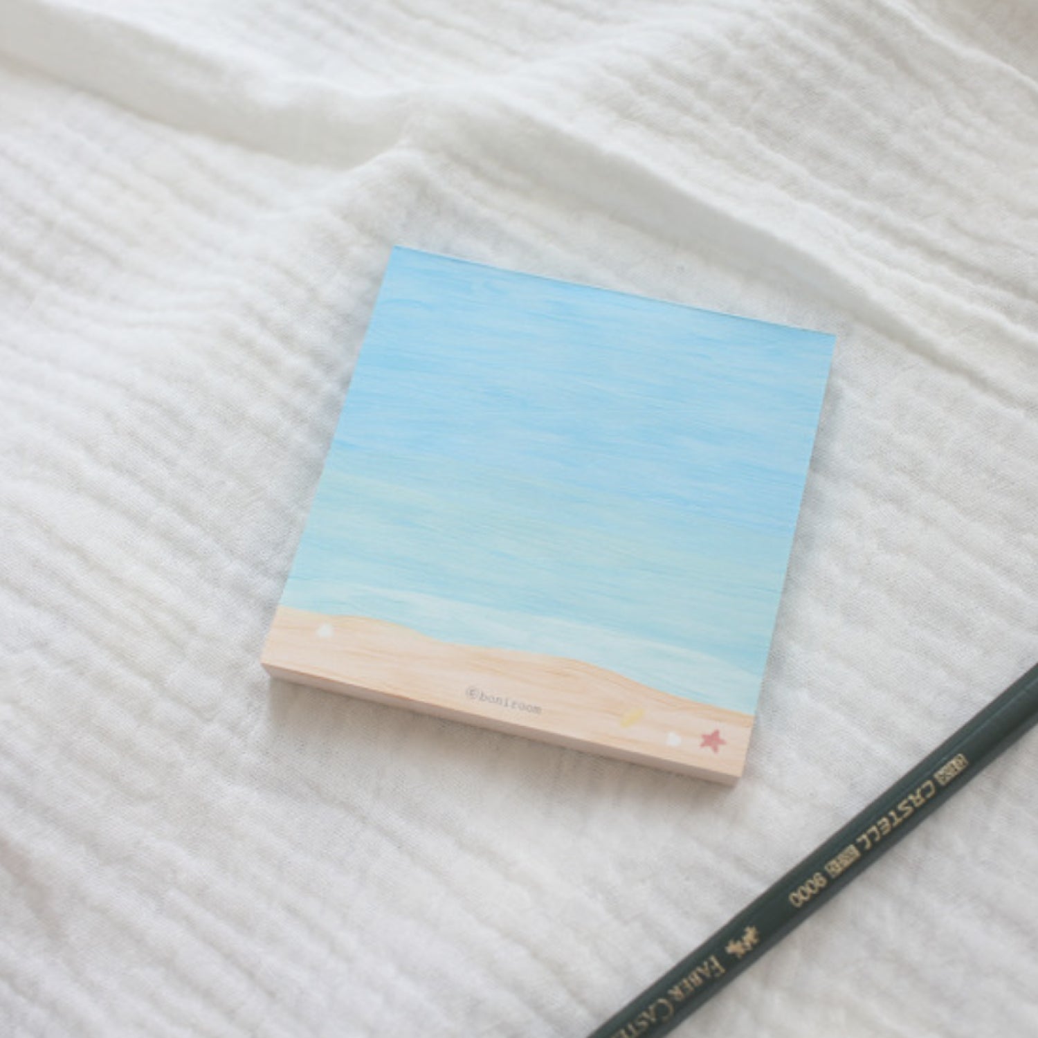 Boniroom Memo Pad – Texture: Ocean