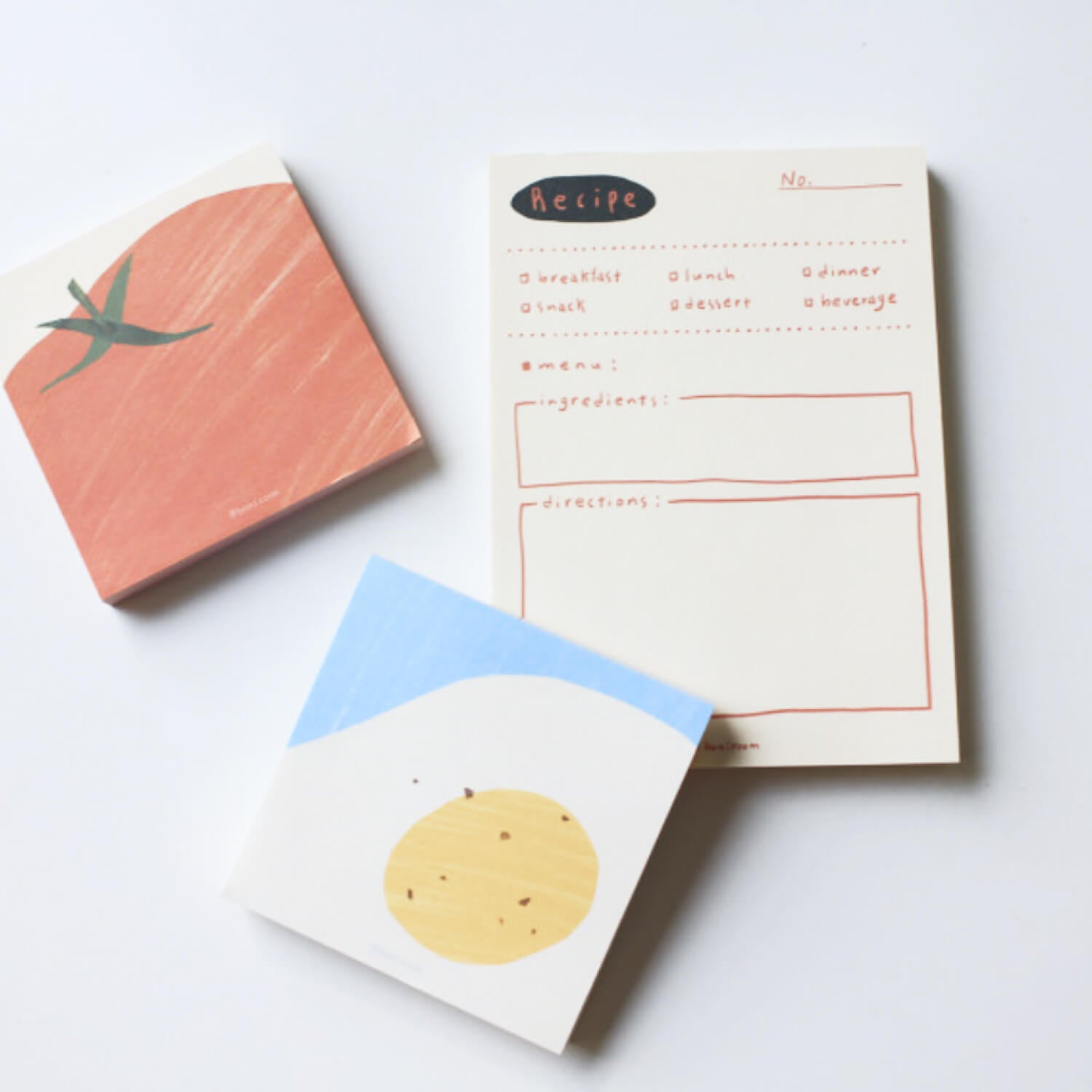 Boniroom Memo Pad – Tomato