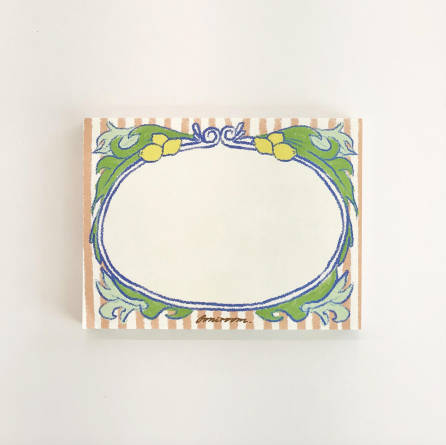 Boniroom Positano Lemon Memo Pad