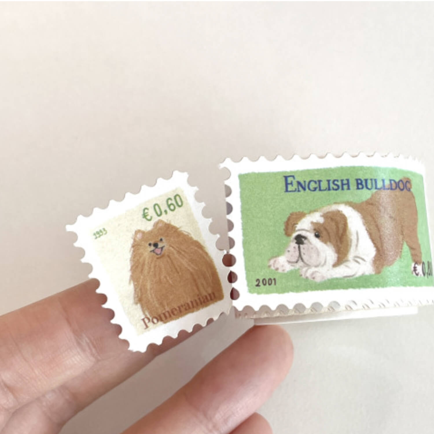 Boniroom Puppy Stamp Masking Tape