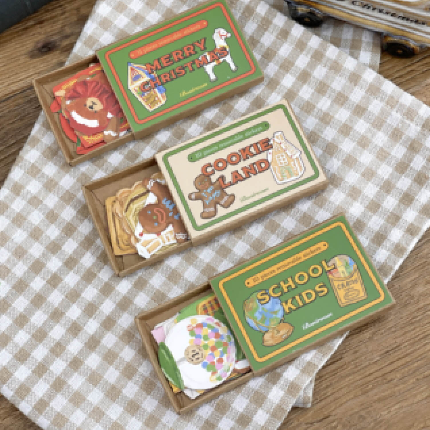 Boniroom Removable Sticker Pack – Cookie Land