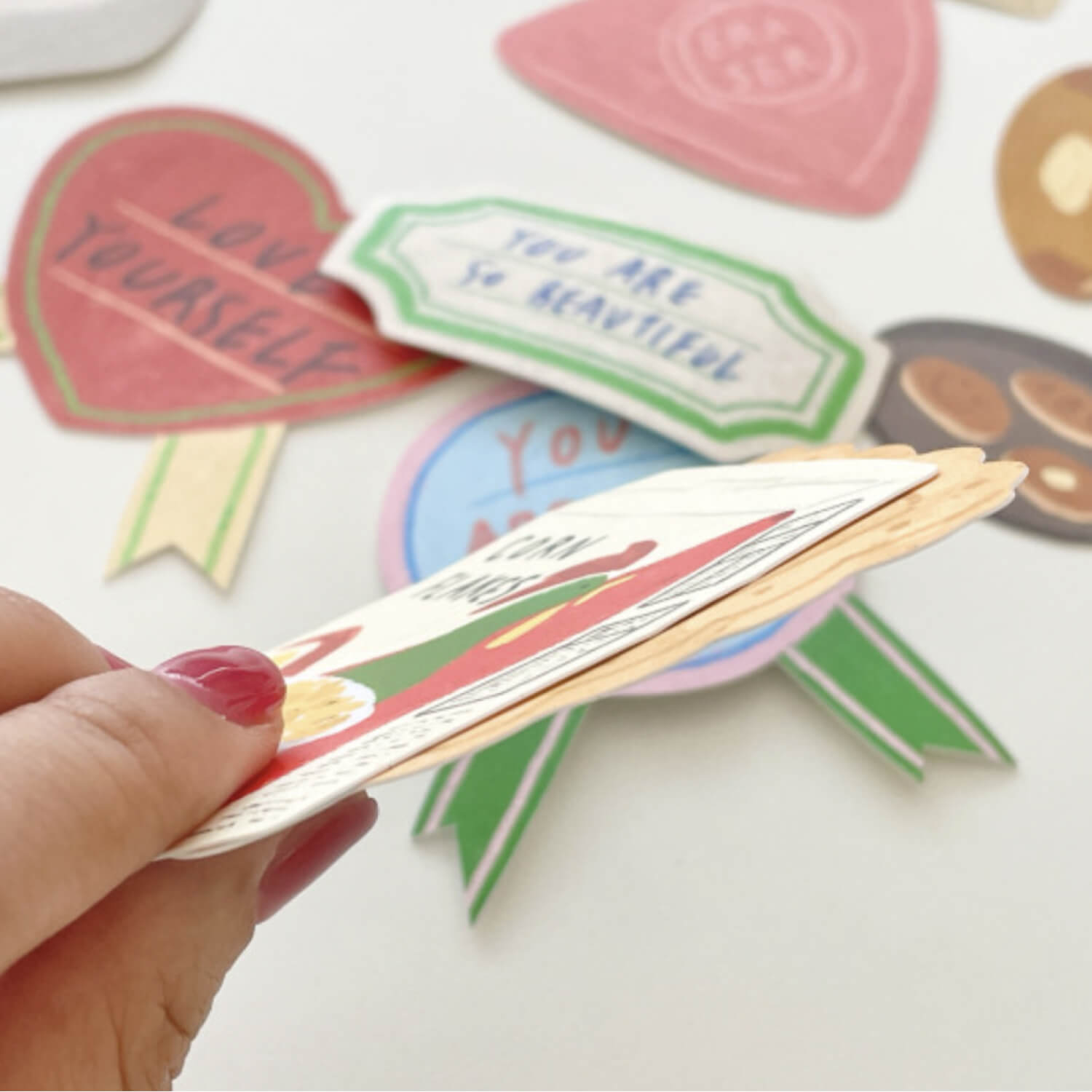 Boniroom Removable Sticker Set – Snack Ver.