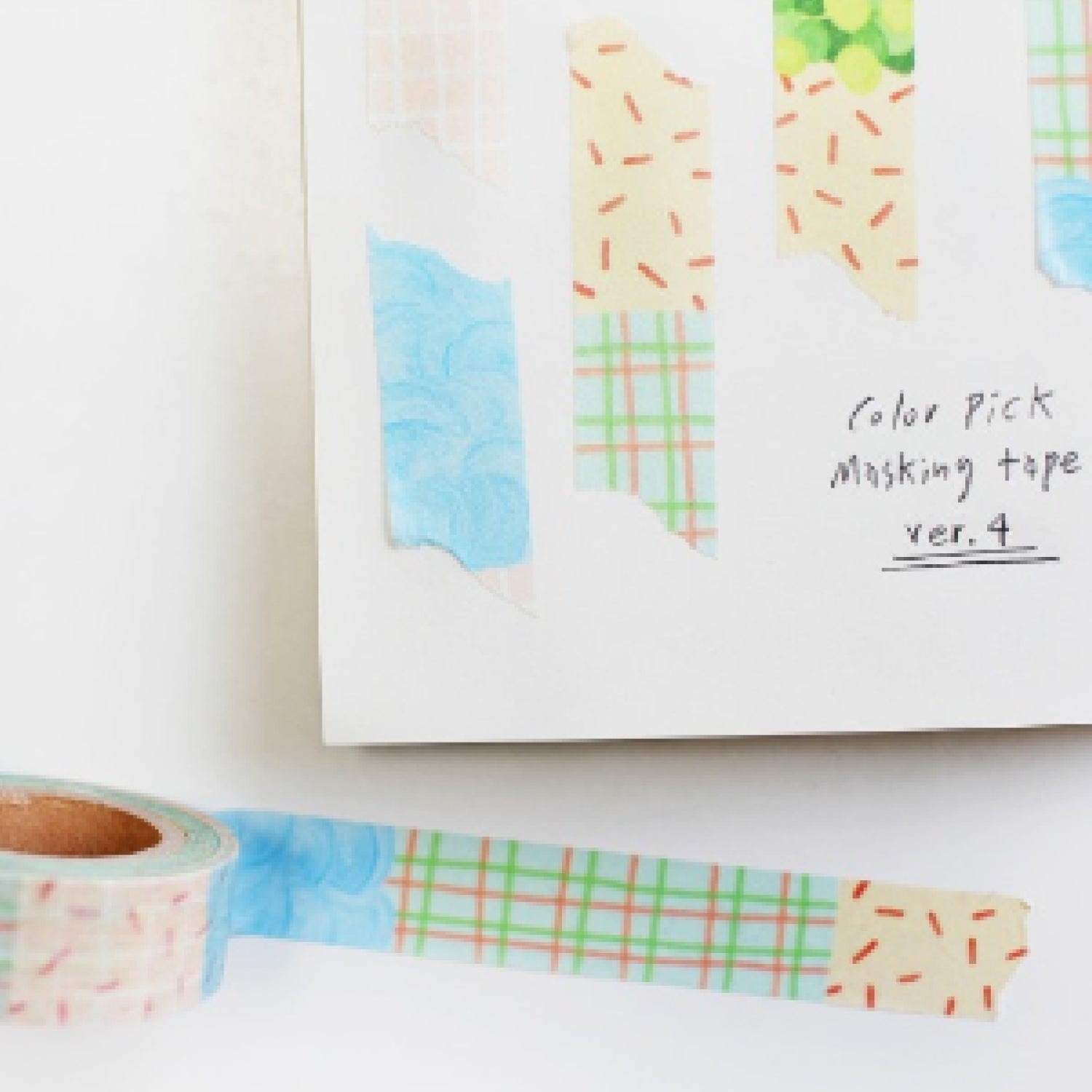 Boniroom Washi Tape – Color Pick Ver. 4