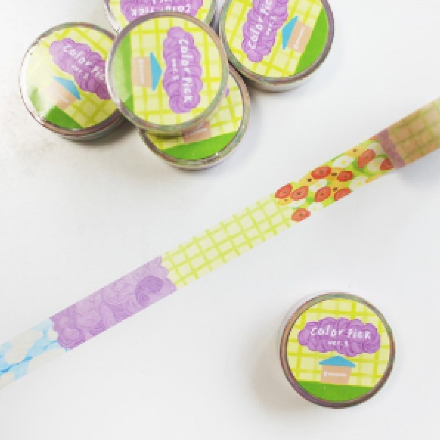 Boniroom Washi Tape – Color Pick Ver. 5