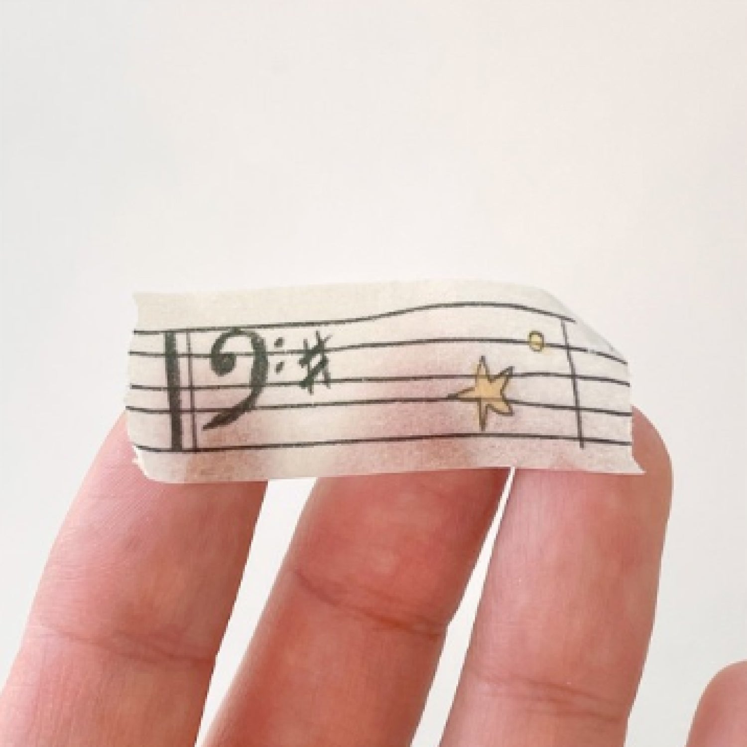 Boniroom Washi Tape – Starlight Score