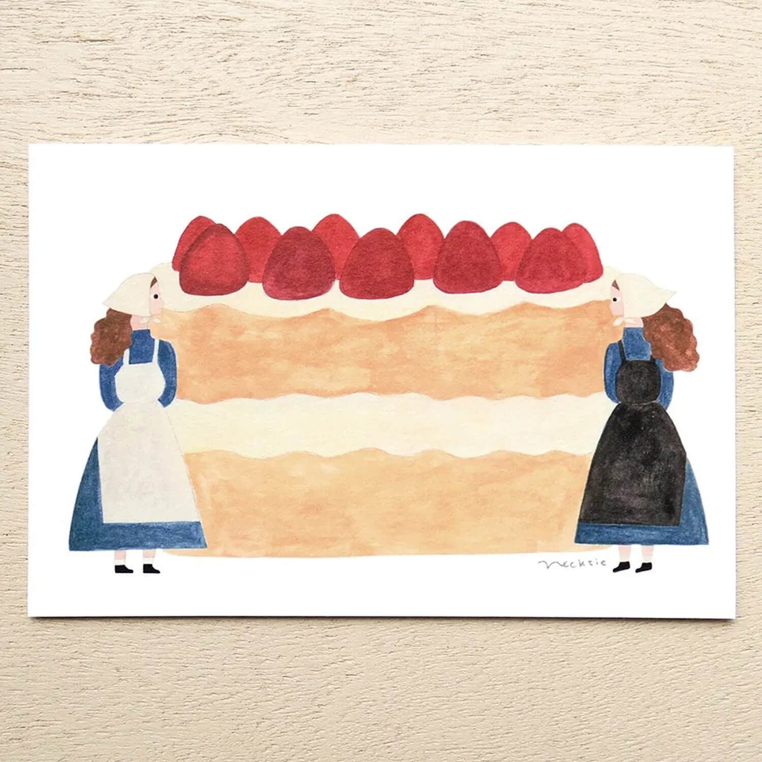 Necktie Postcard Pad – Someone’s Birthday Tomorrow