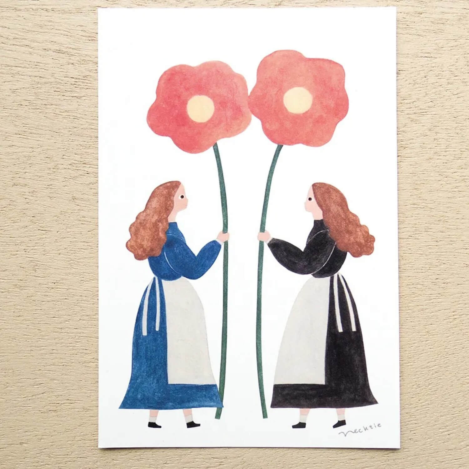 Necktie Postcard Pad – Someone’s Birthday Tomorrow
