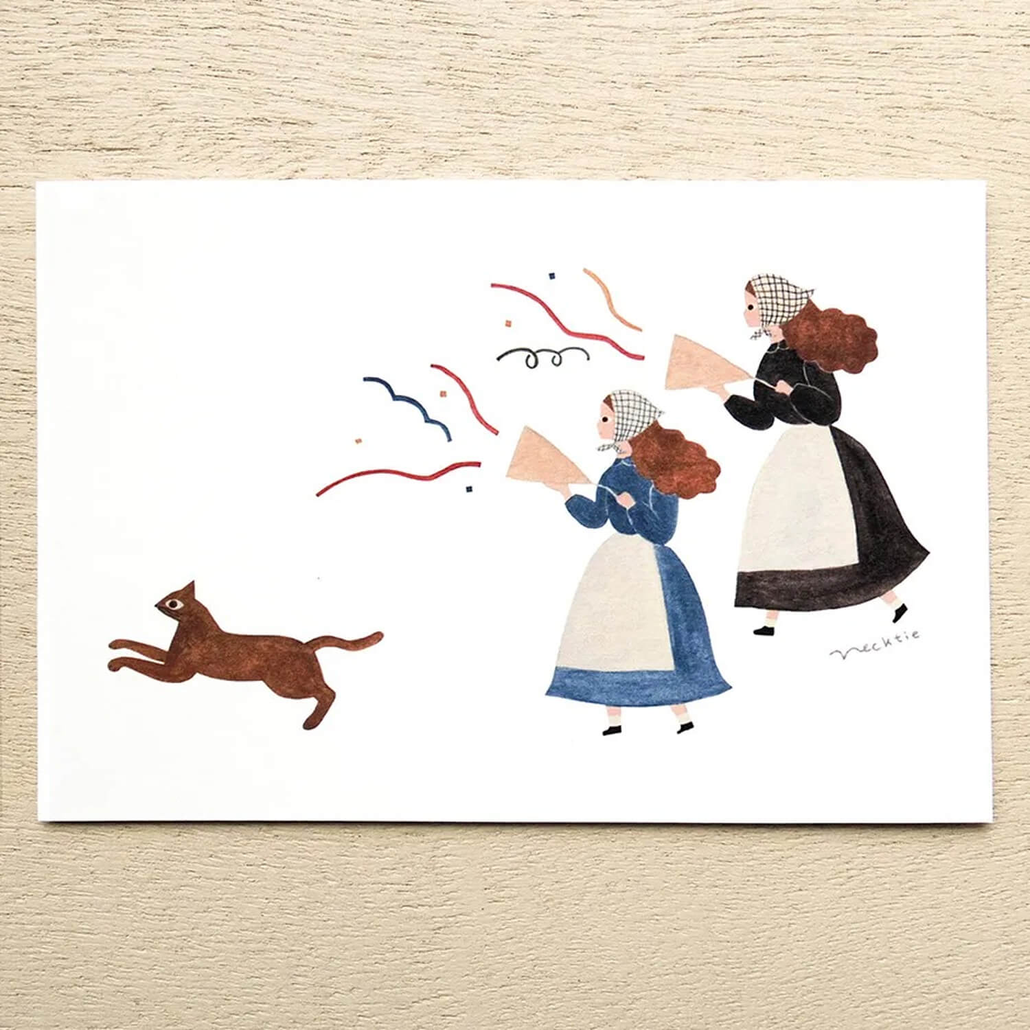 Necktie Postcard Pad – Someone’s Birthday Tomorrow