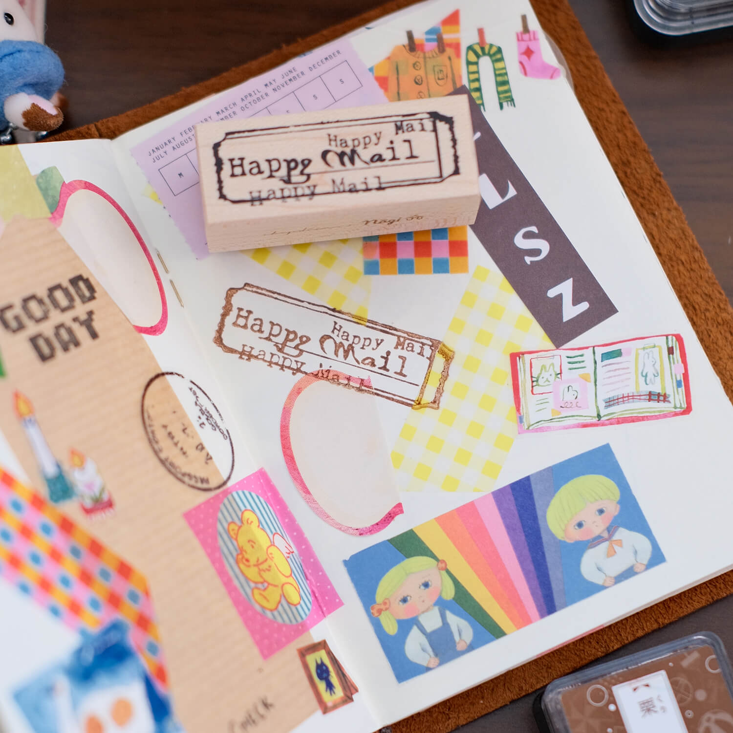 Chopdiam x Nagi Rubber Stamp Set – Bear Post Office