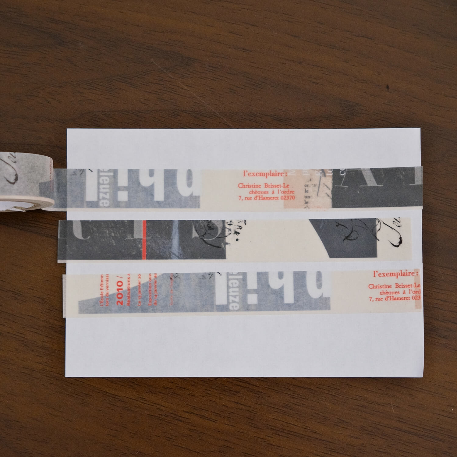 Classiky x CRAFT Log. Masking Tape – Collage