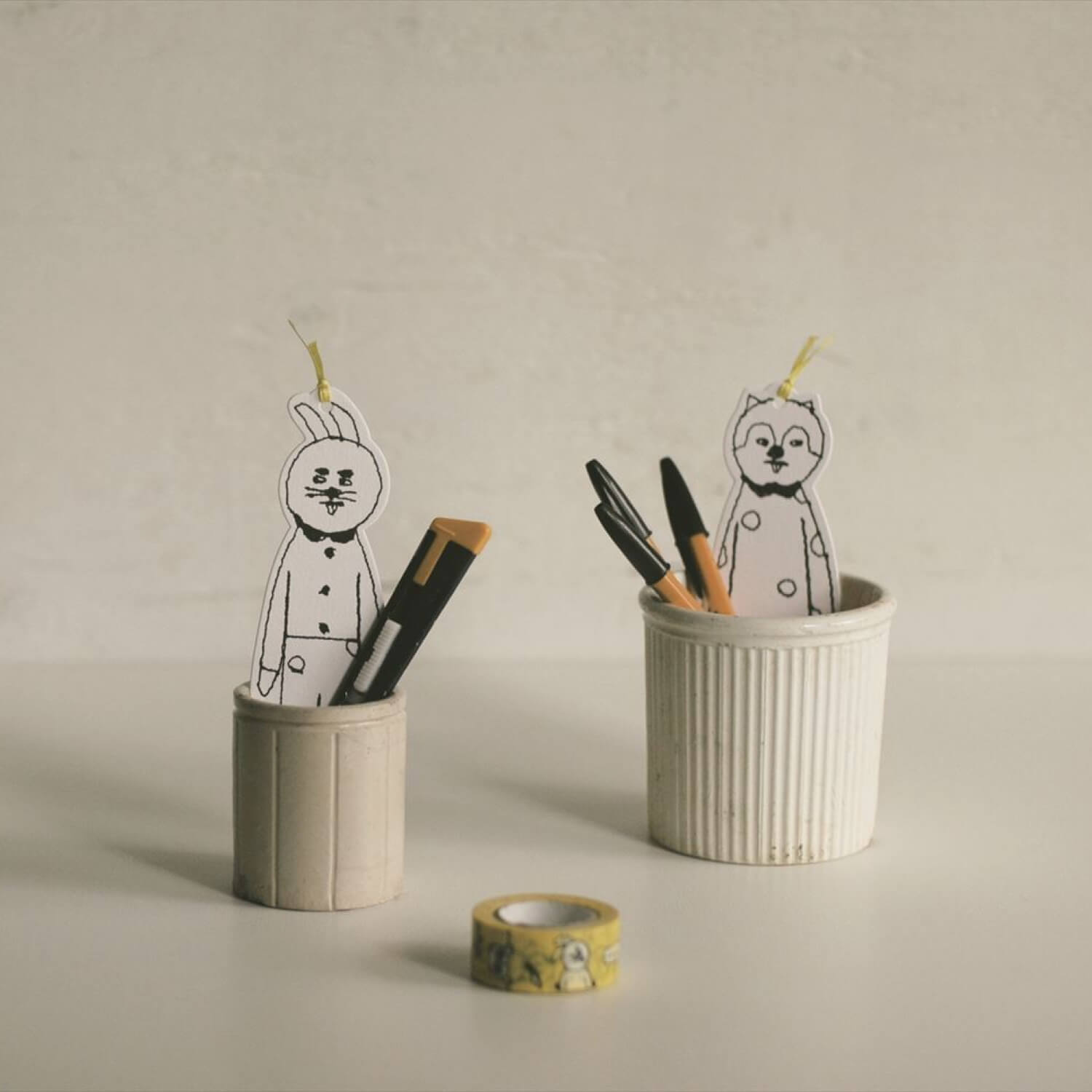 Classiky x sennokoto Letterpress Bookmark Set