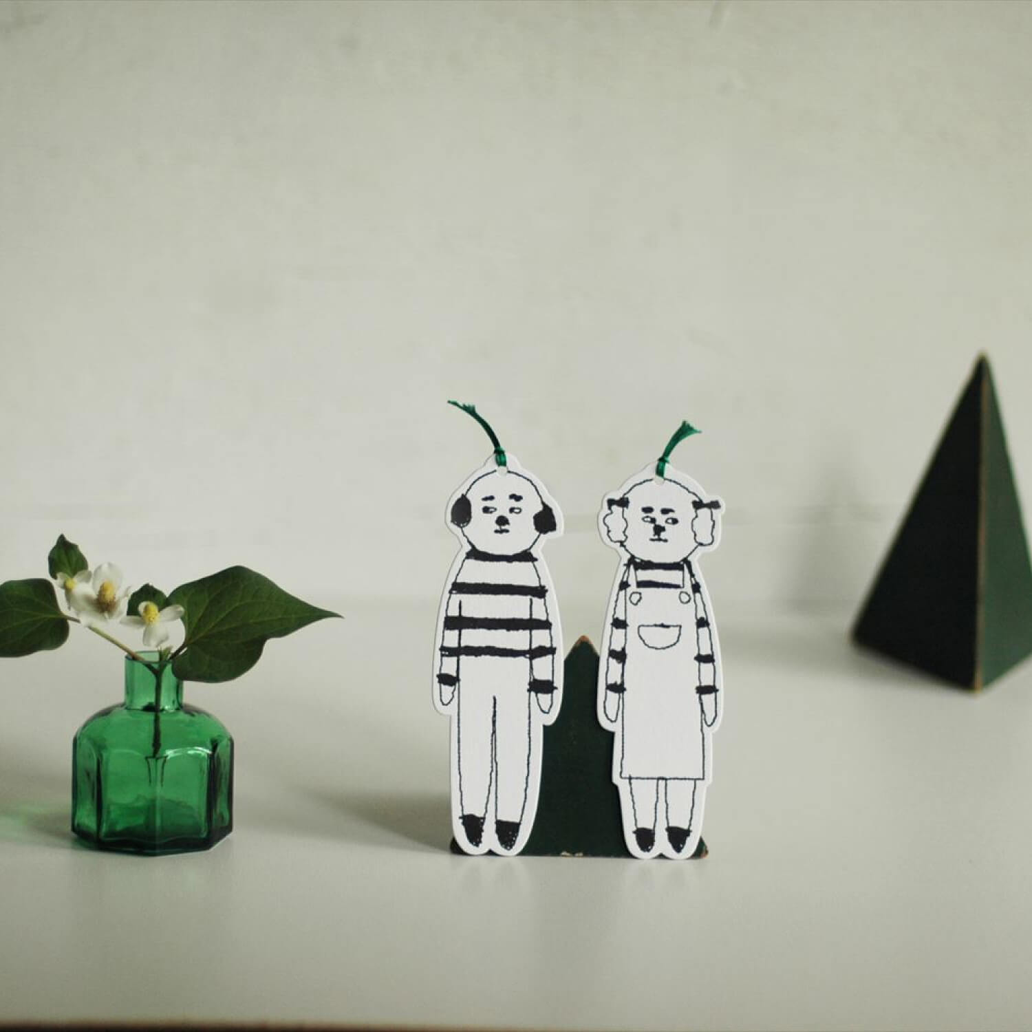 Classiky x sennokoto Letterpress Bookmark Set