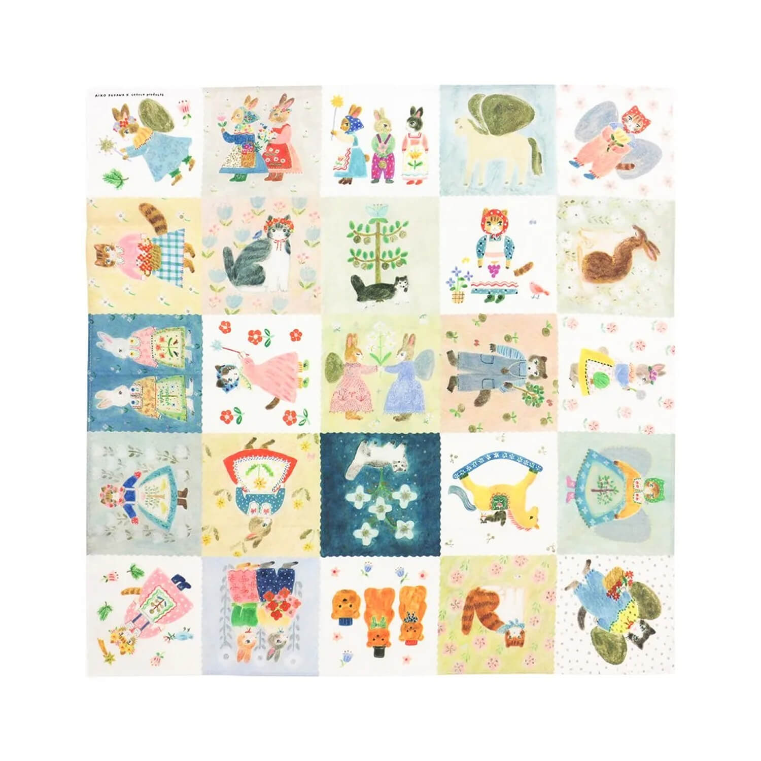 Cozyca Aiko Fukawa Handkerchief – Every Day Is a New Day!