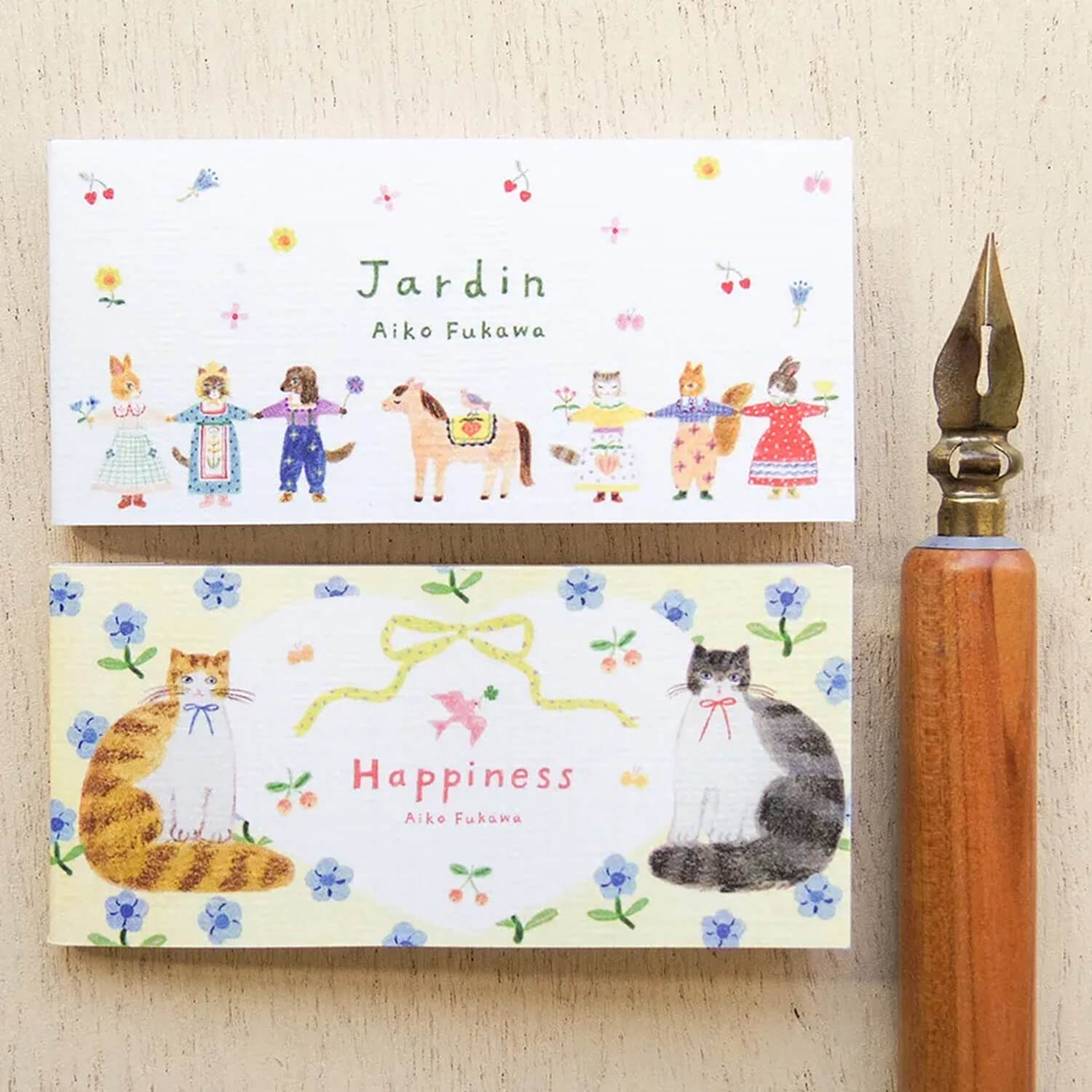Cozyca Aiko Fukawa Sticky Note Set – Jardin &amp; Happiness