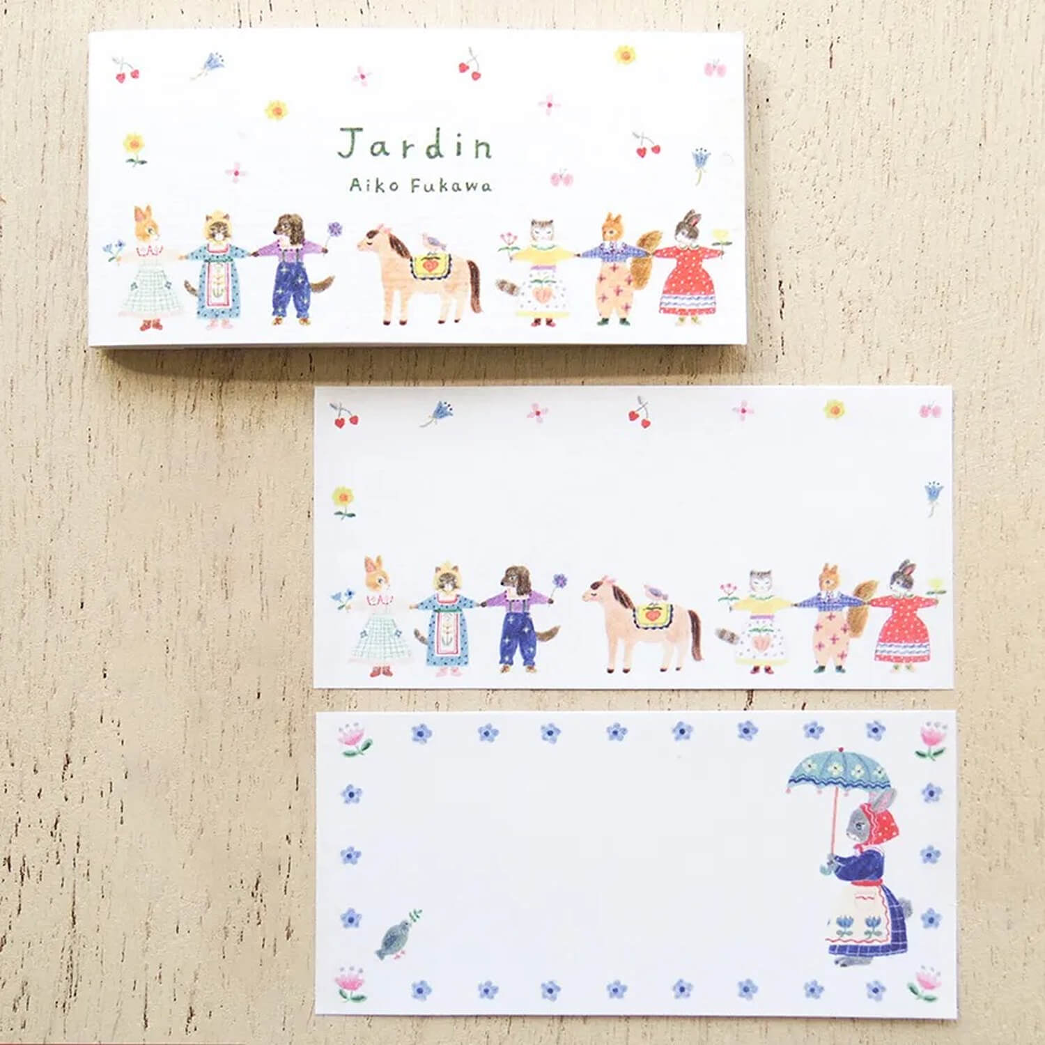 Cozyca Aiko Fukawa Sticky Note Set – Jardin &amp; Happiness