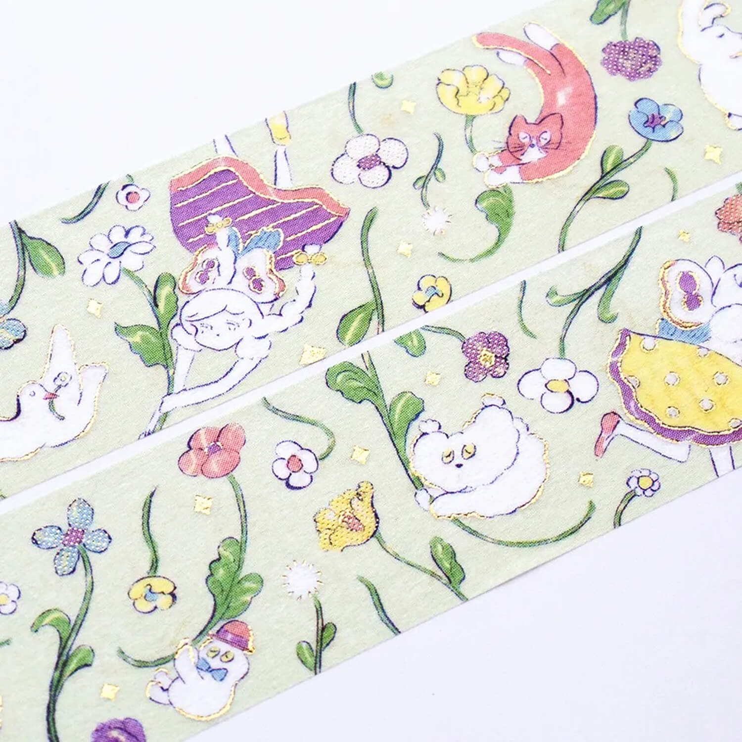 Cozyca Heisuke Kitazawa Gold Foil Masking Tape – Everyone Riding the Spring Breeze