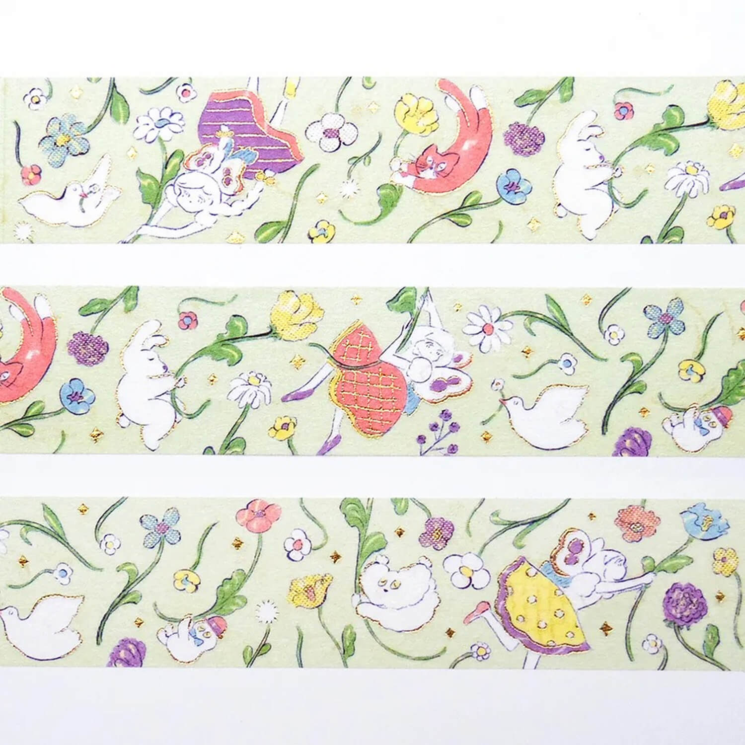 Cozyca Heisuke Kitazawa Gold Foil Masking Tape – Everyone Riding the Spring Breeze