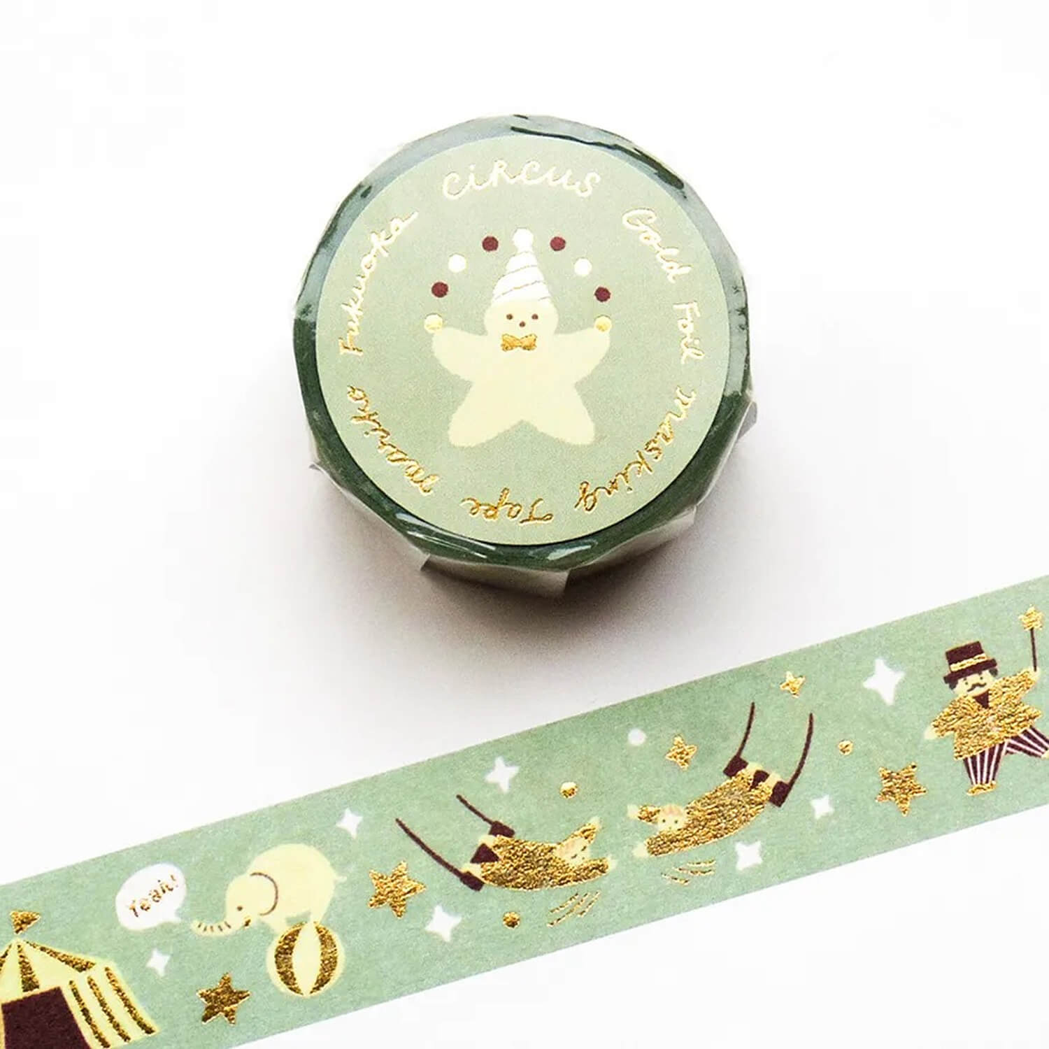 Cozyca Mariko Fukuoka Gold Foil Masking Tape – Circus