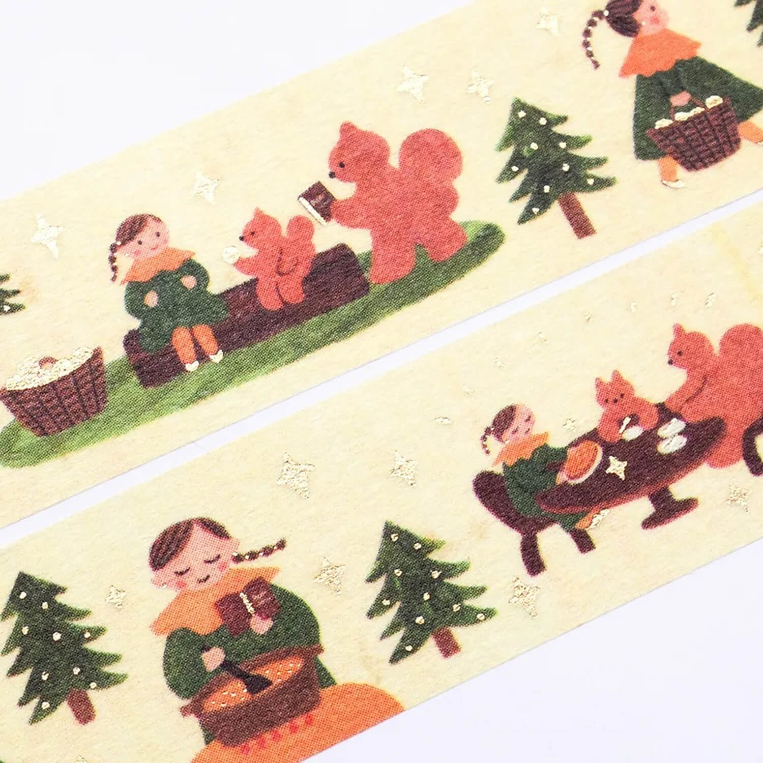Cozyca Mariko Fukuoka Gold Foil Masking Tape – Into the Forest