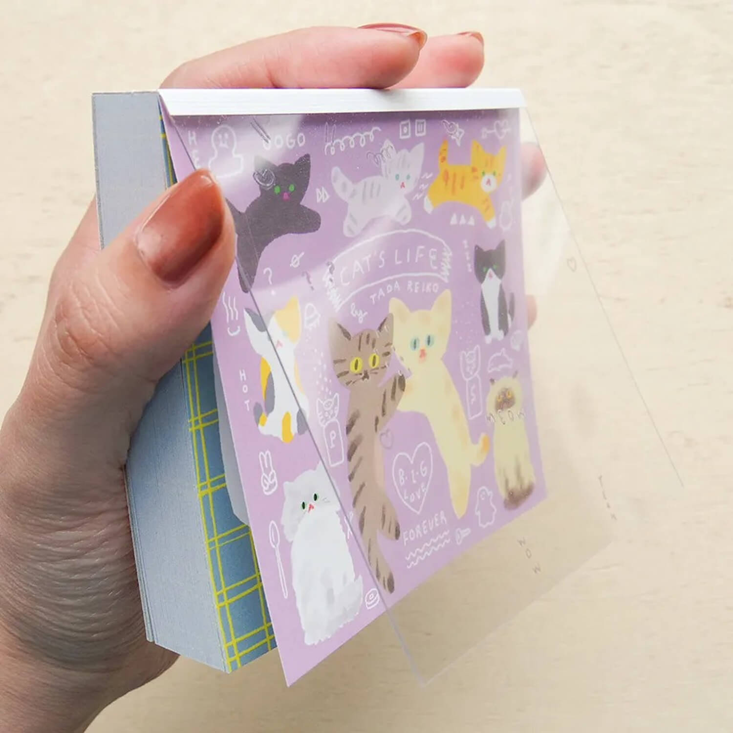 Cozyca Reiko Tada Block Memo – Cat's Life