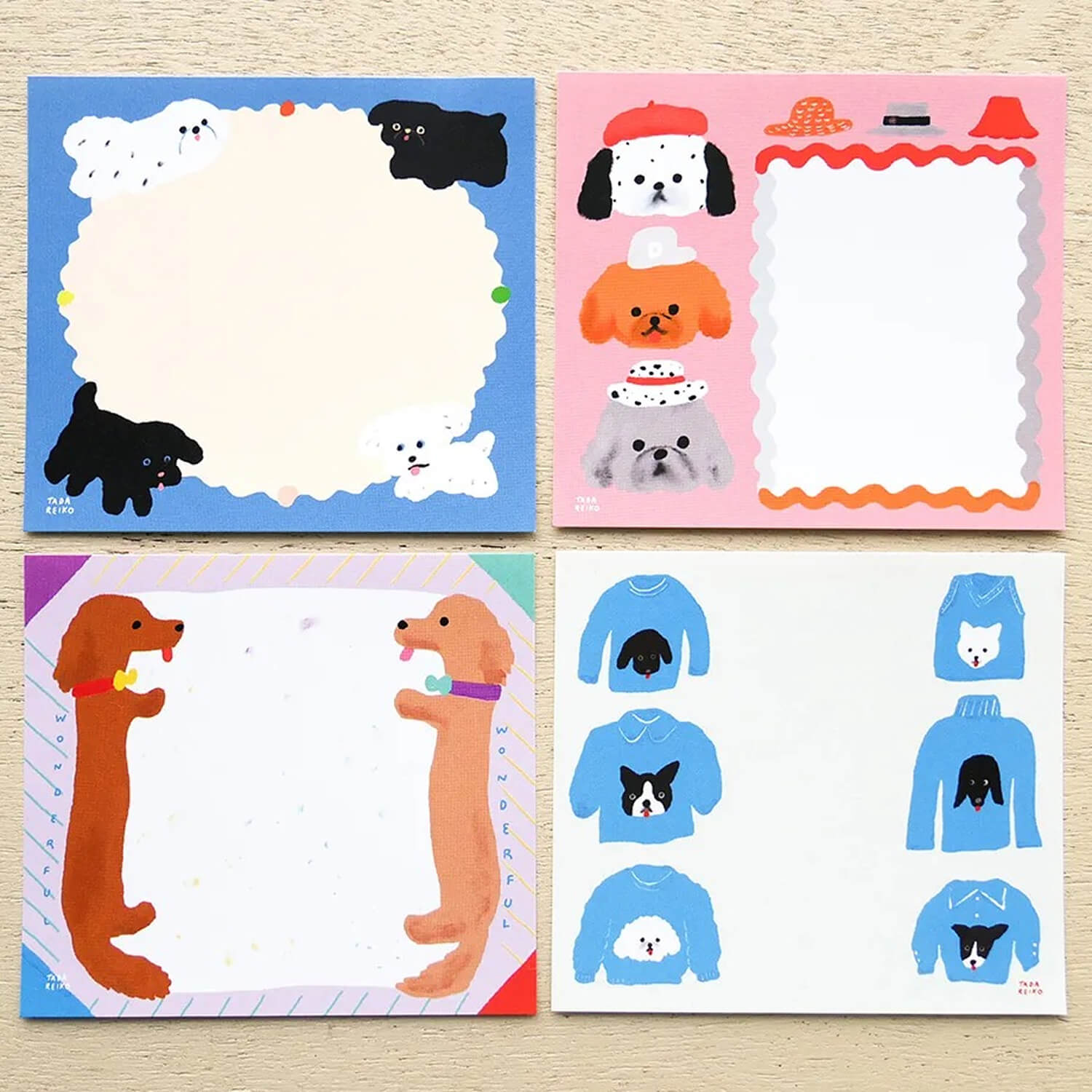 Cozyca Reiko Tada Block Memo – Dog Year