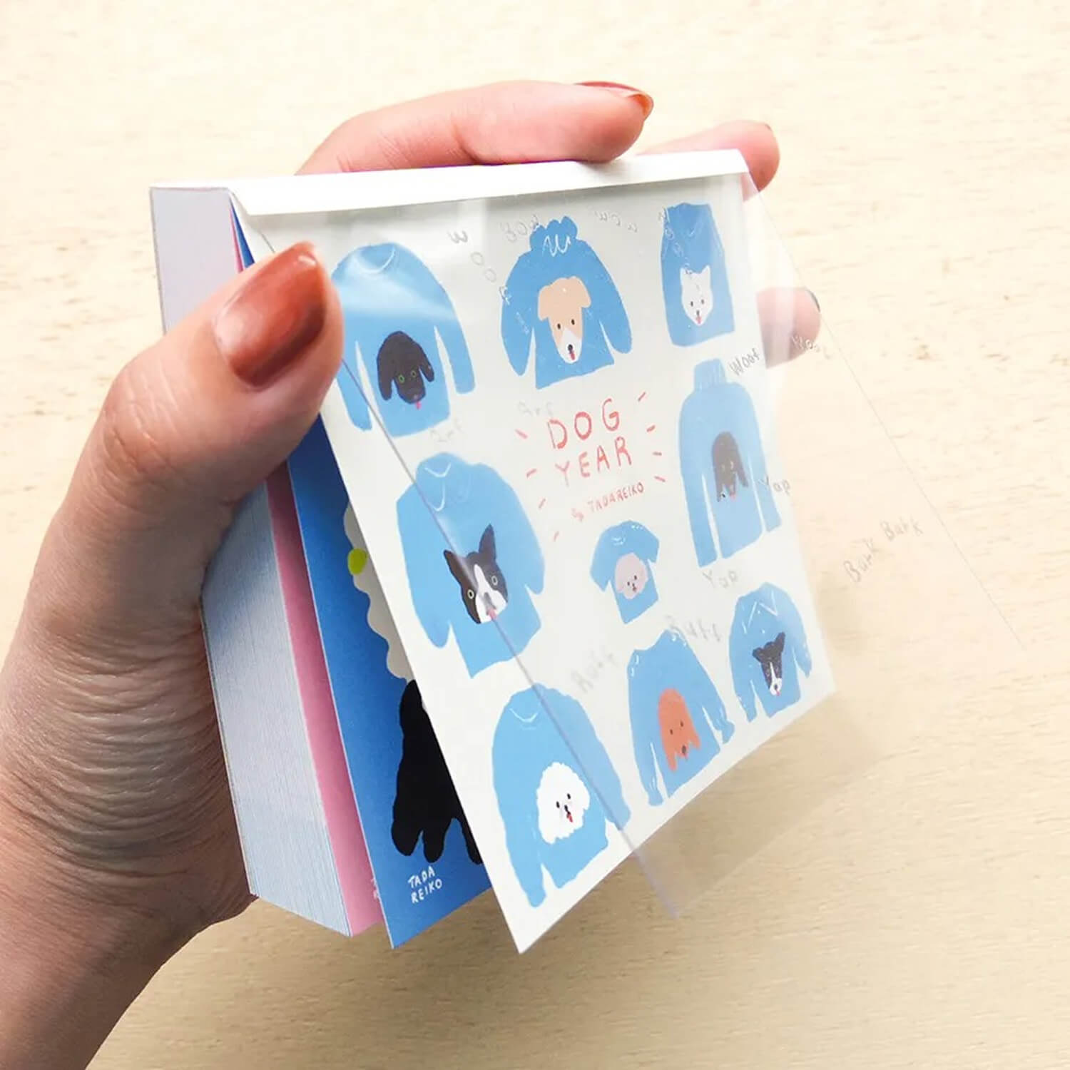 Cozyca Reiko Tada Block Memo – Dog Year