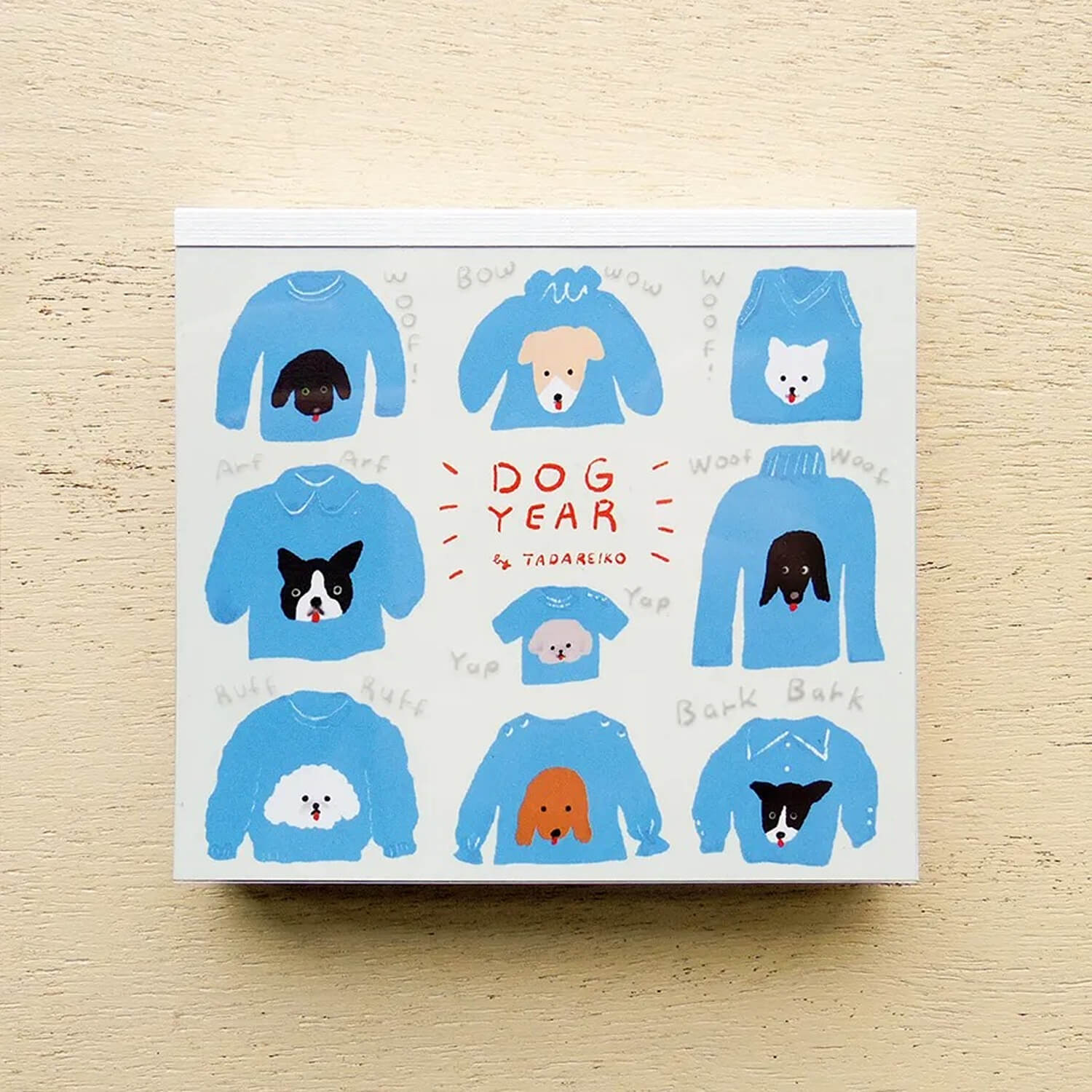 Cozyca Reiko Tada Block Memo – Dog Year