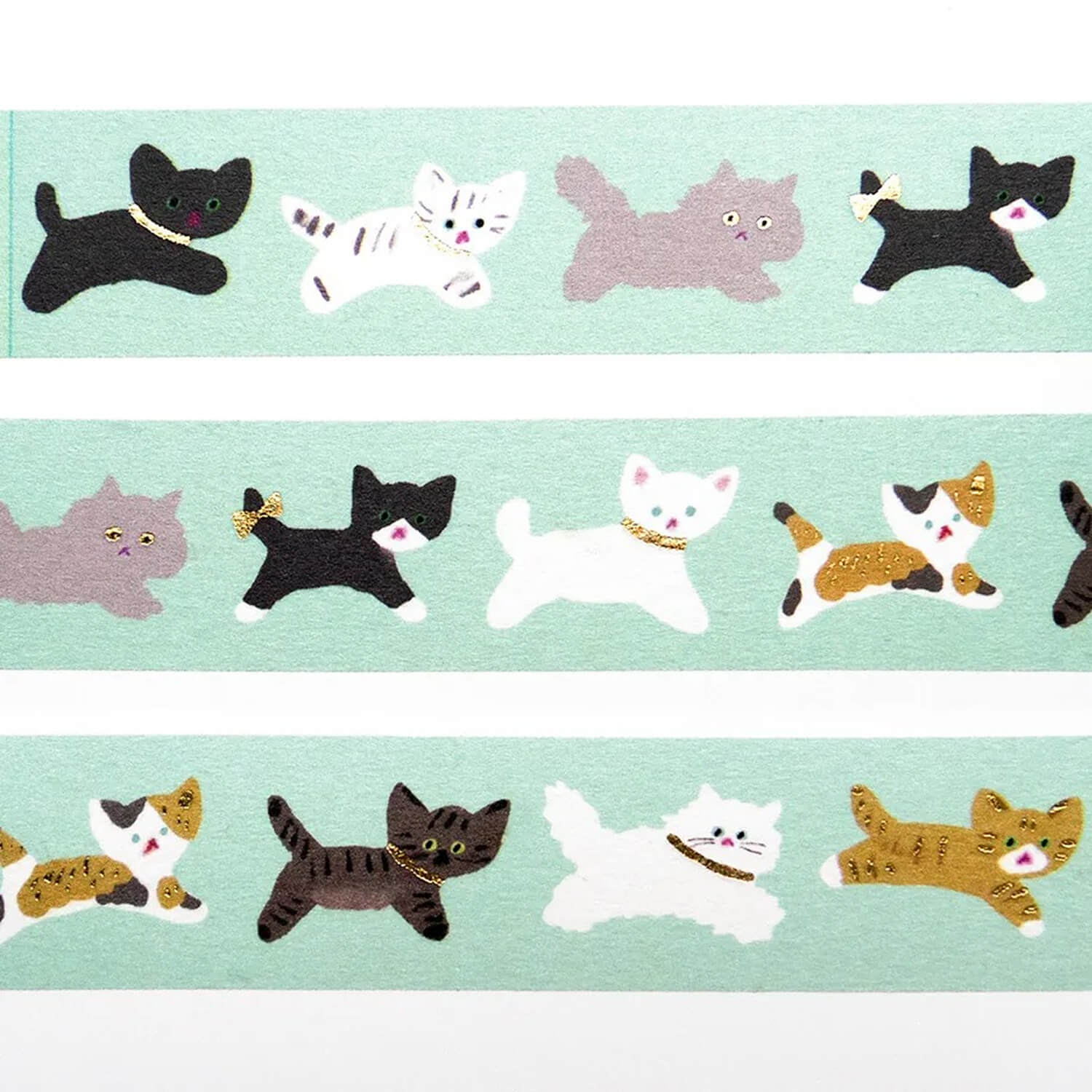 Cozyca Reiko Tada Gold Foil Masking Tape – Cat Walk