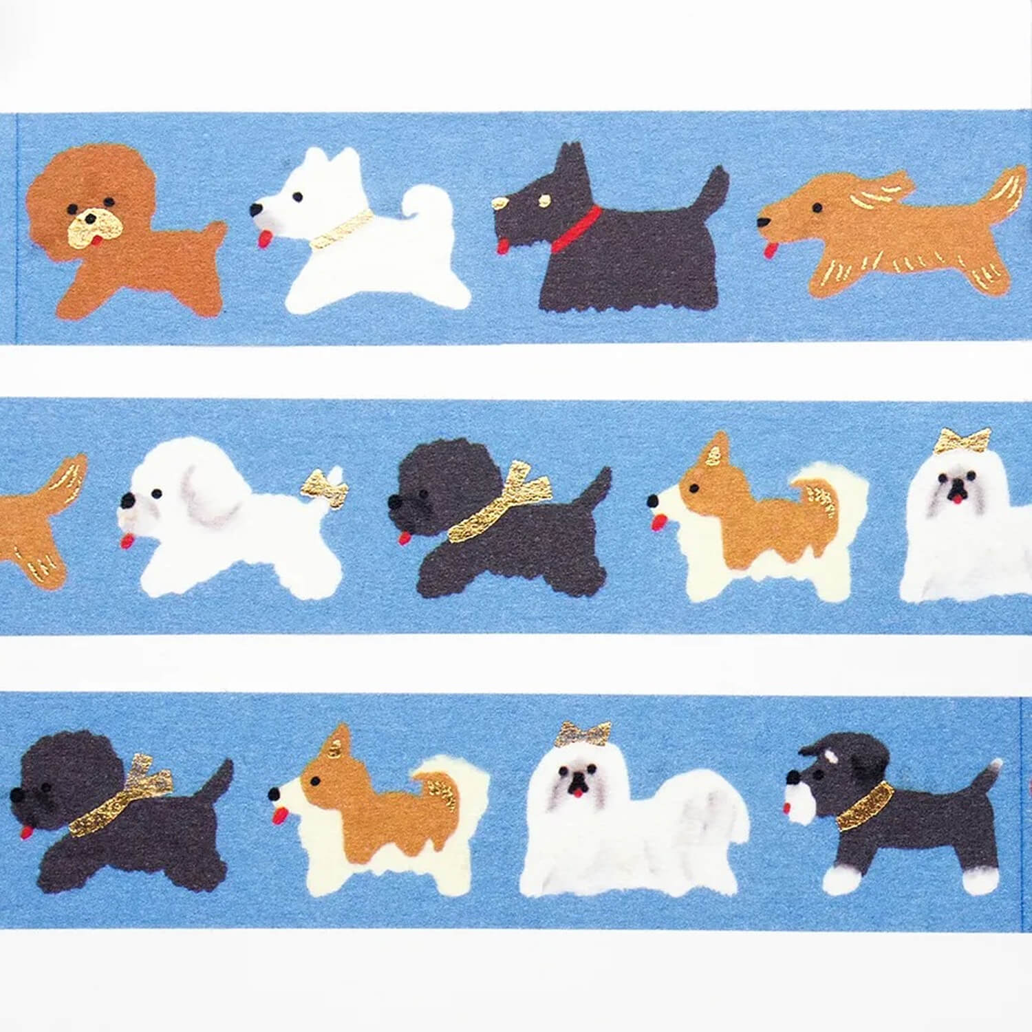 Cozyca Reiko Tada Gold Foil Masking Tape – Doggie Parade