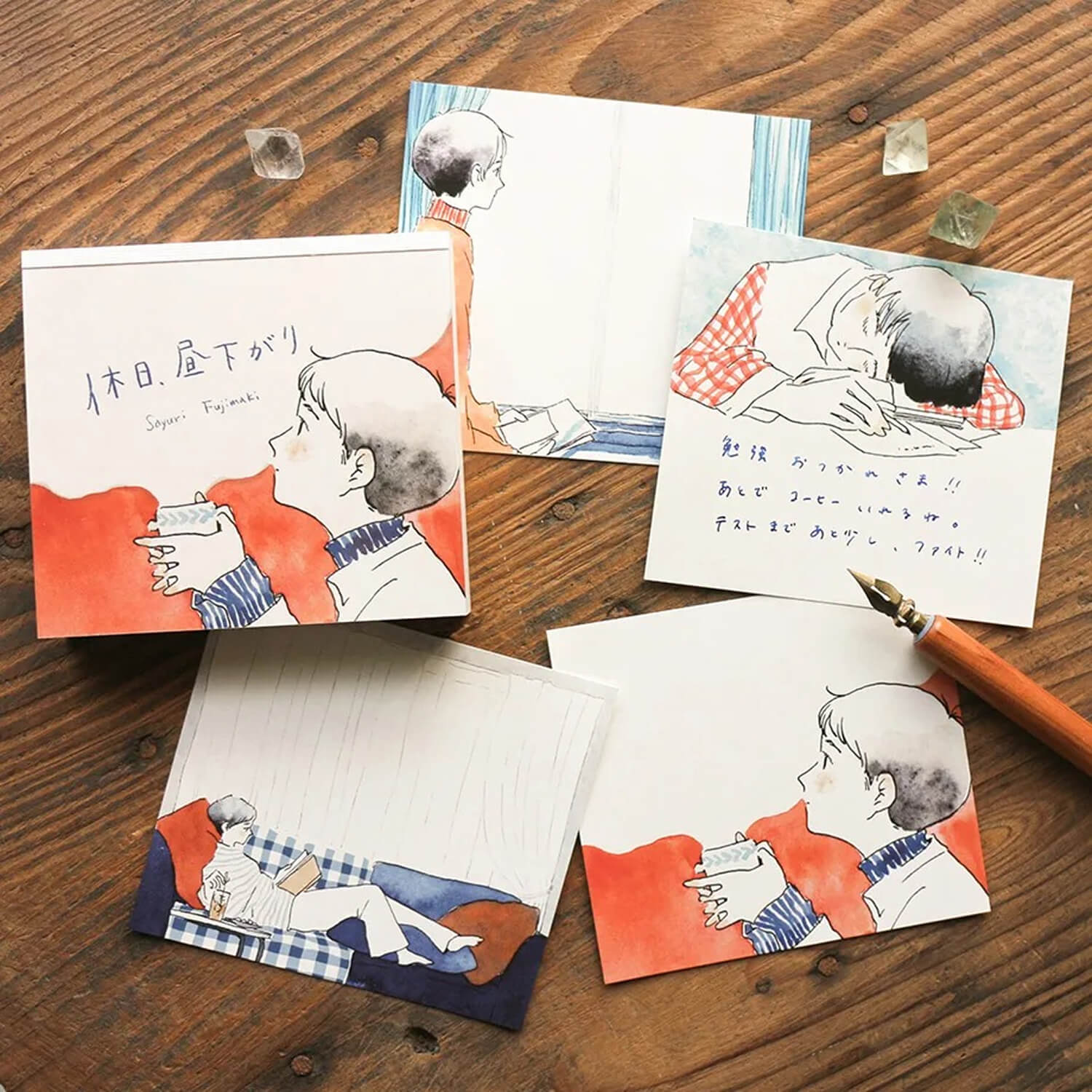 Cozyca Sayuri Fujimaki Block Memo – Holiday Afternoon