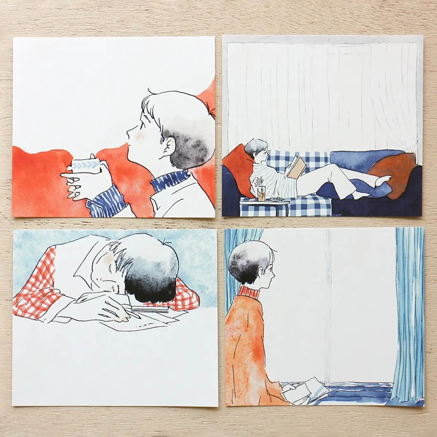 Cozyca Sayuri Fujimaki Block Memo – Holiday Afternoon