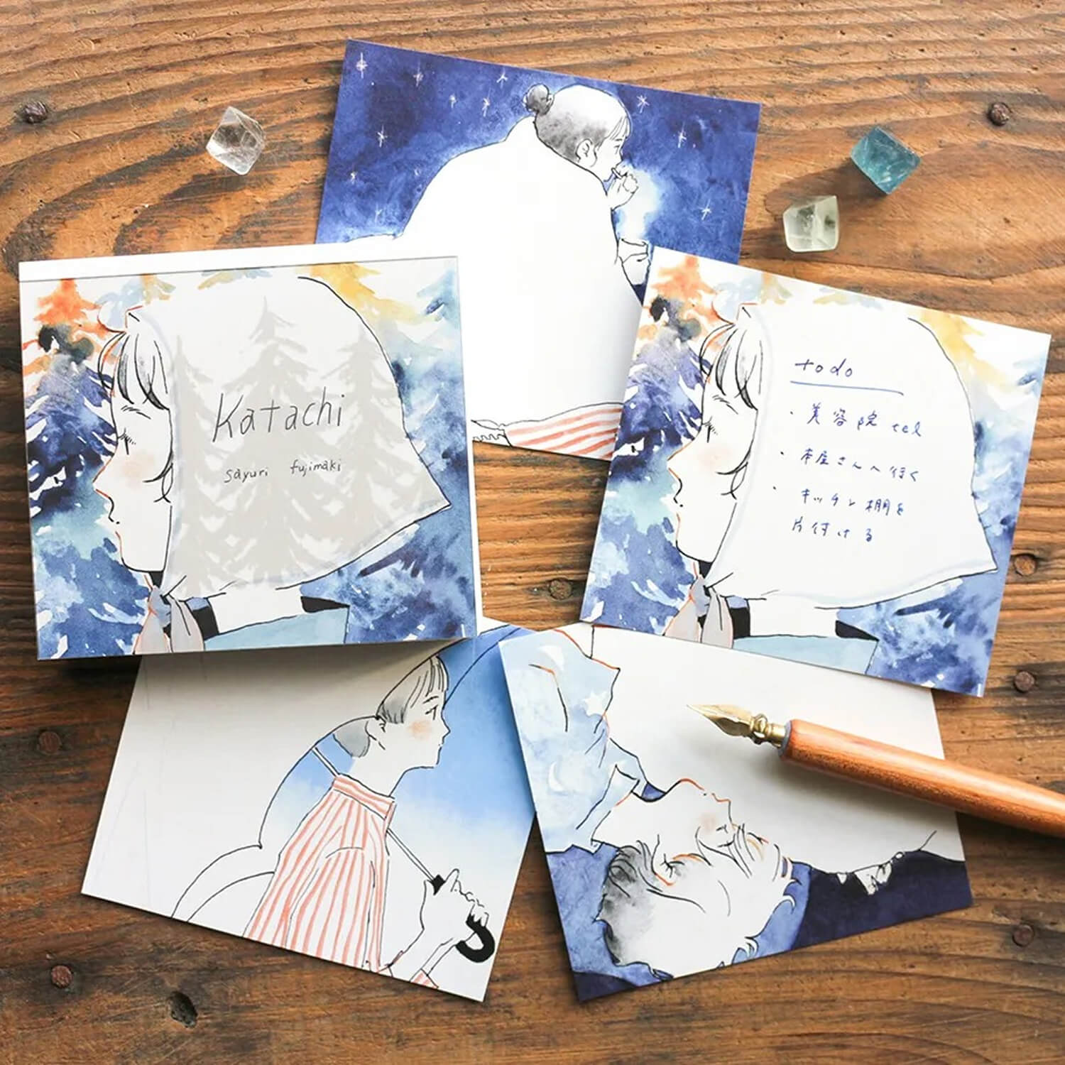 Cozyca Sayuri Fujimaki Block Memo – Katachi