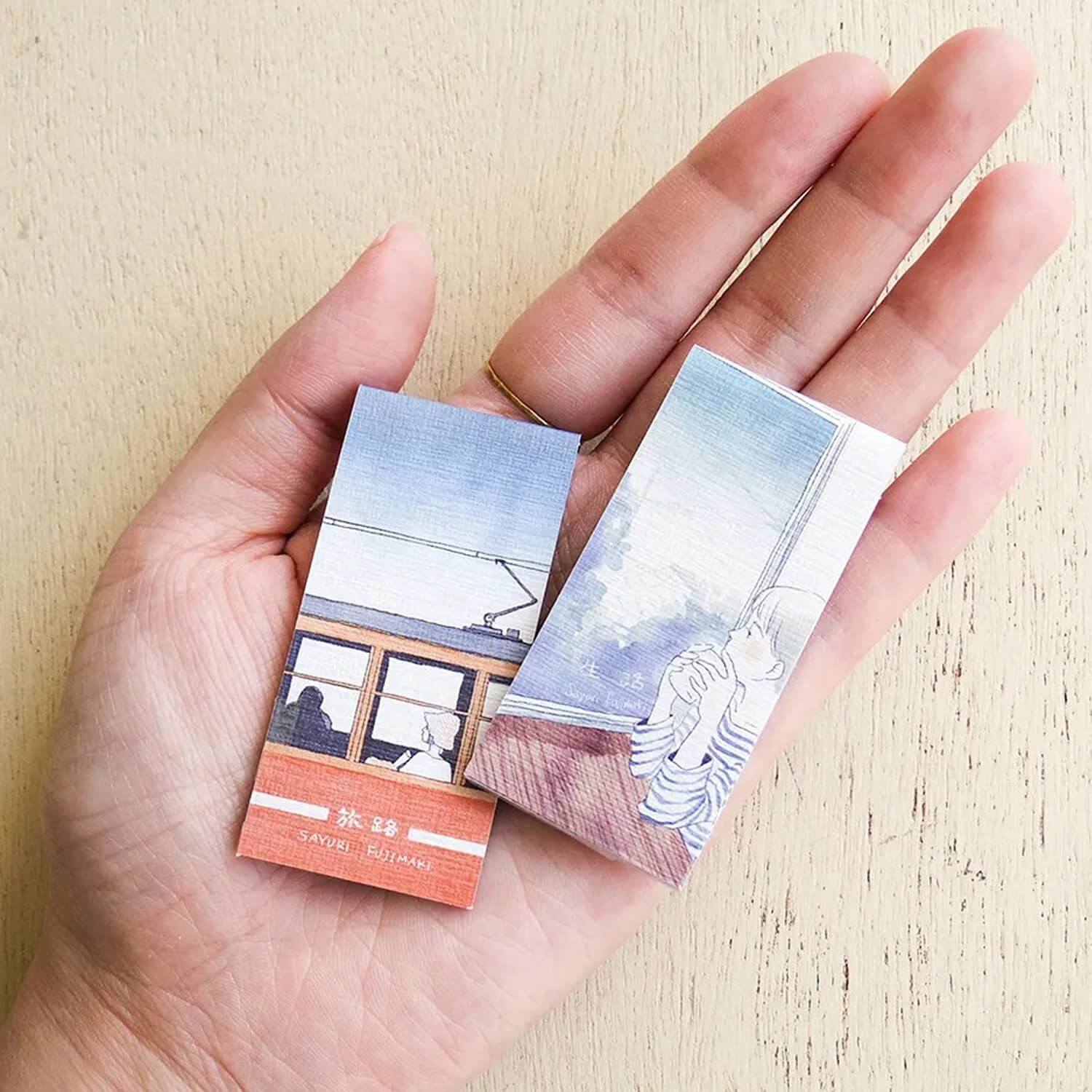 Cozyca Sayuri Fujimaki Sticky Note Set – Journey &amp; Life