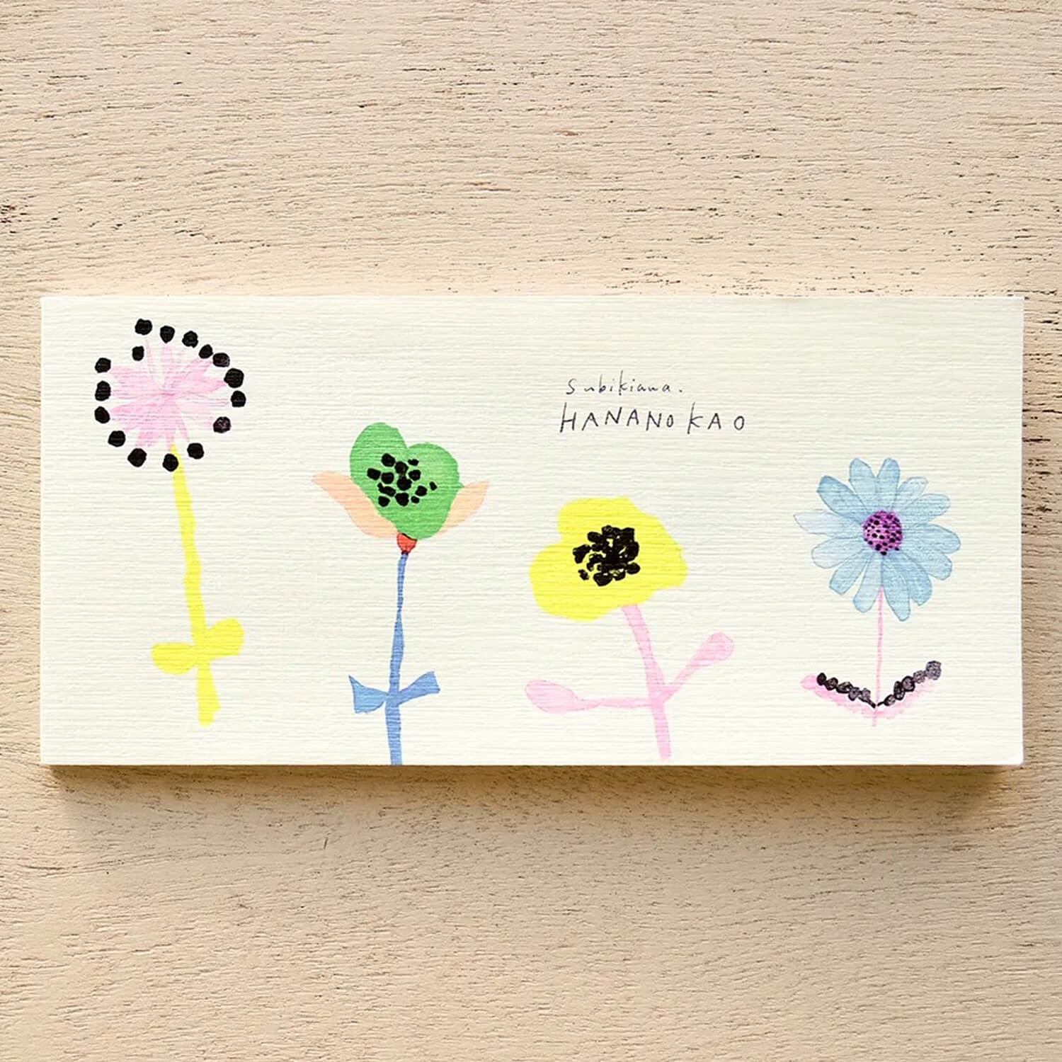 Cozyca Subikiawa Letter Pad – Flower Faces