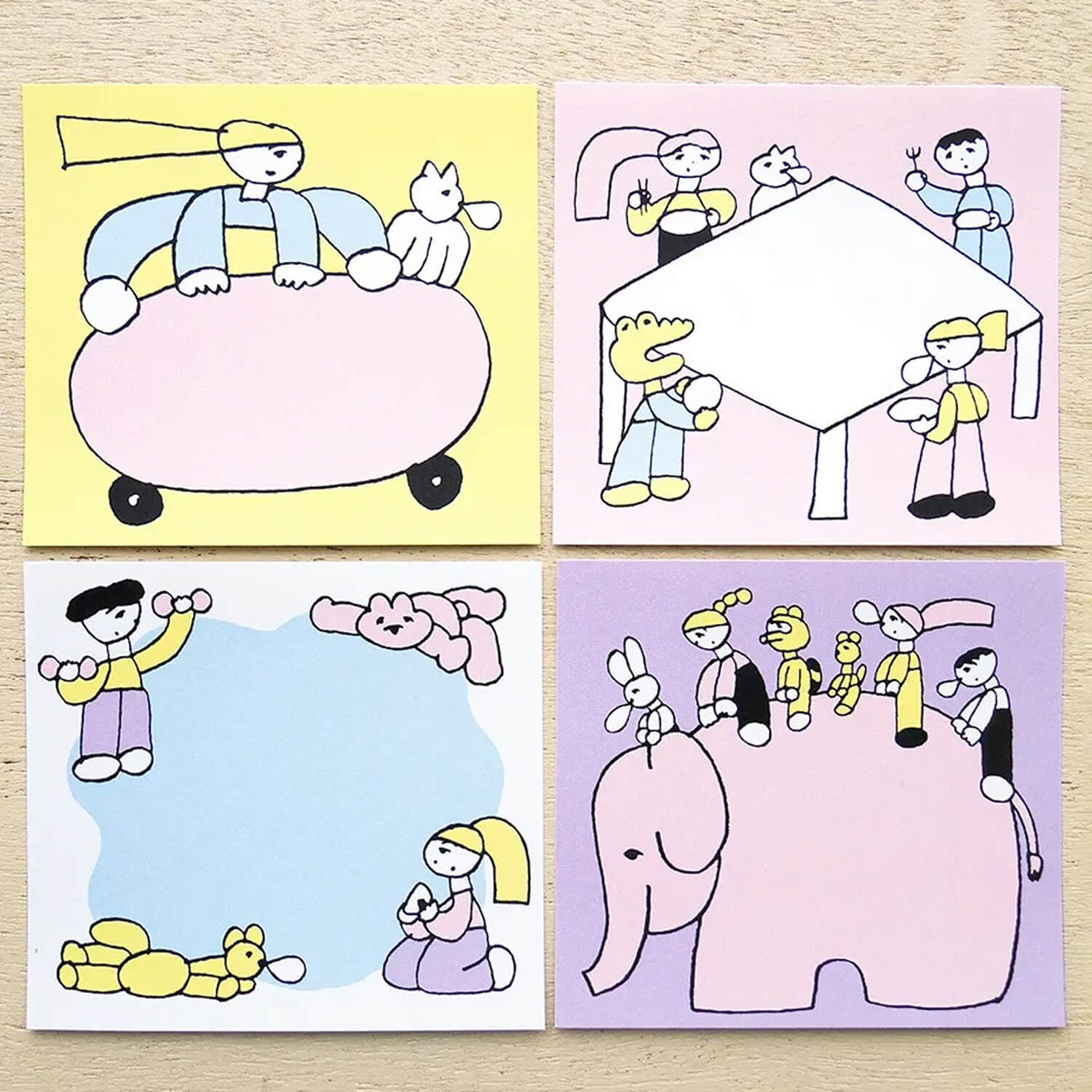 Cozyca Tadashi Nishiwaki Block Memo – Sleepiness