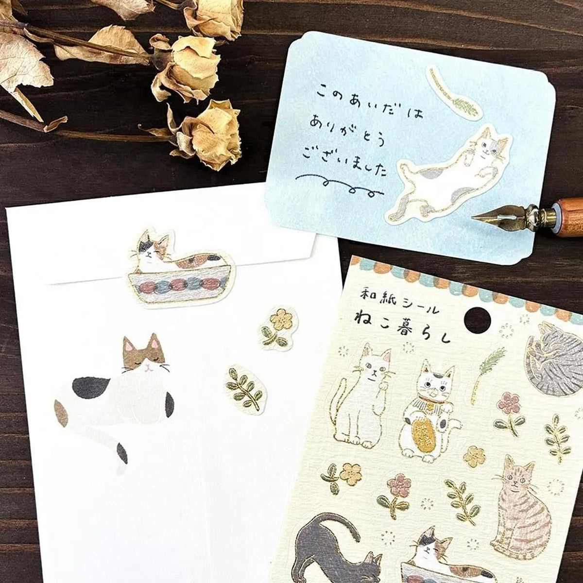 Cozyca Washi Sticker – Cat Life