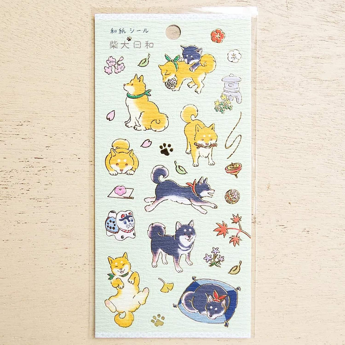 Cozyca Washi Sticker – Shiba Inu Days