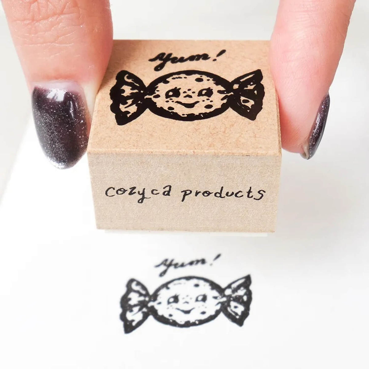 Cozyca fragola Rubber Stamp – Candy
