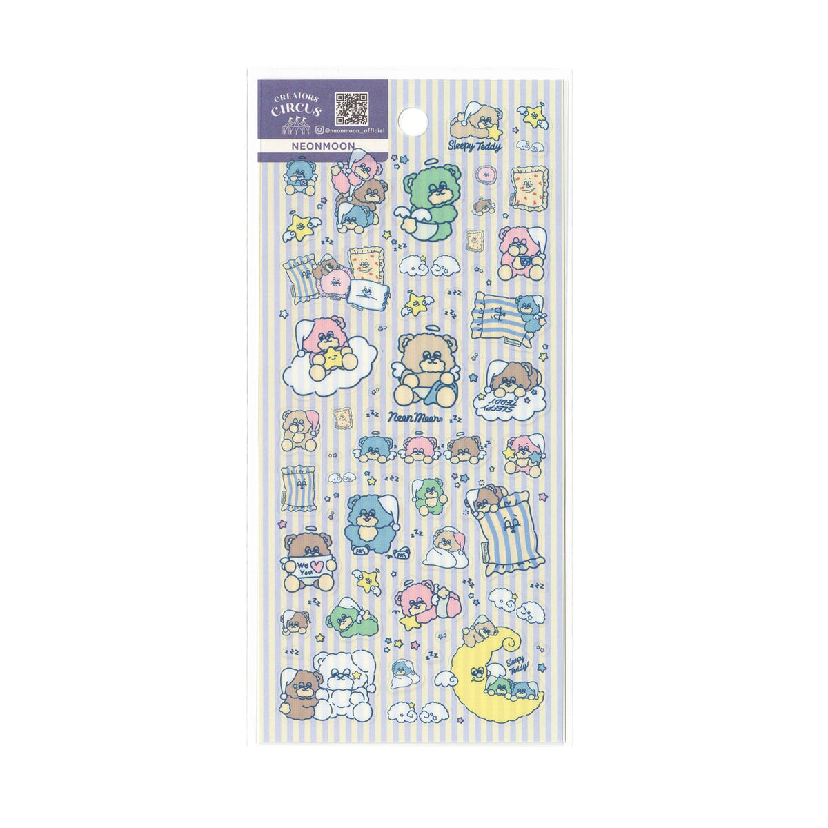 Creators Circus x NEONMOON Clear Sticker Sheet