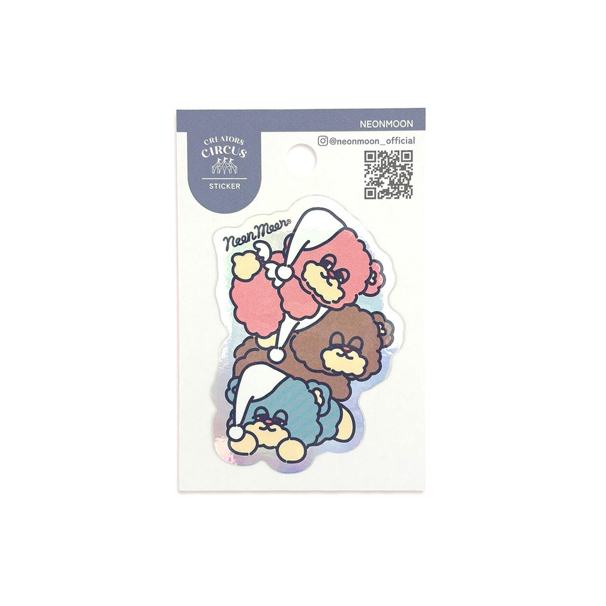 Creators Circus x NEONMOON Holographic Sticker – NEONMOON 2
